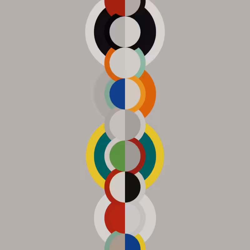 Delaunay's Rythmes 1934-2022 #9
