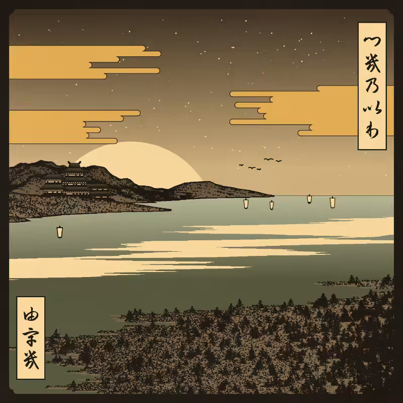 ukiyo-e seascape