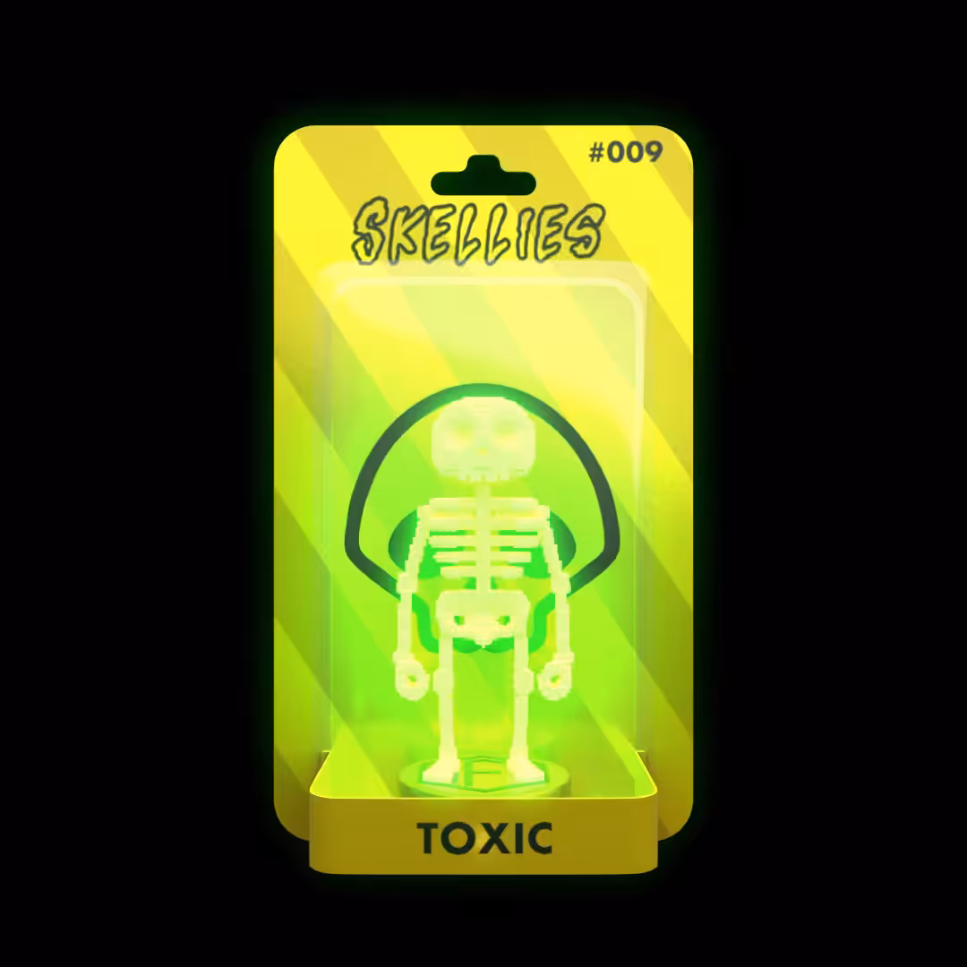 Skellies Voxel - Toxic #009