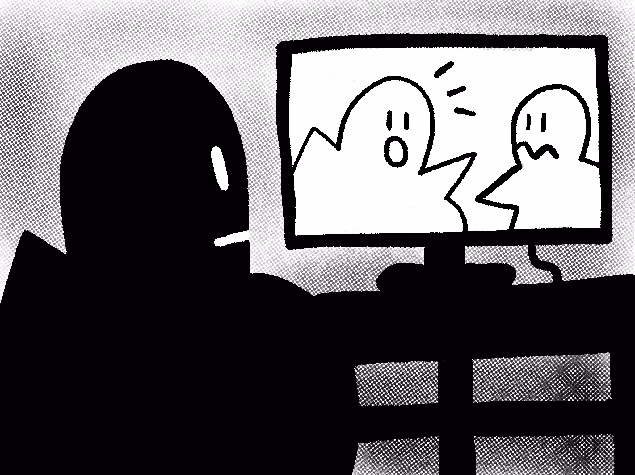 Watching TV