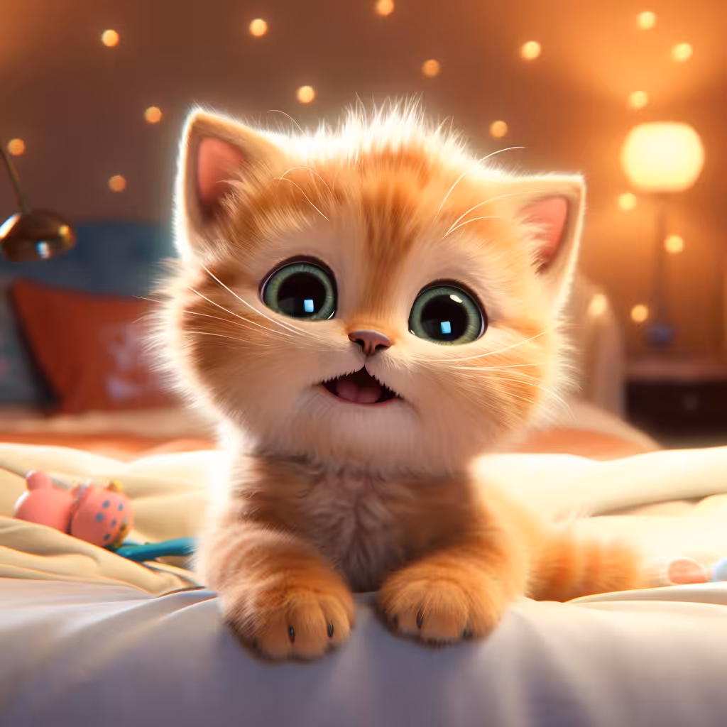 Cute kitten