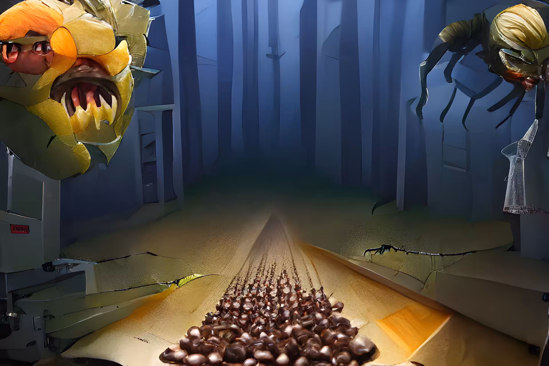 I'm afraid to enter the forest