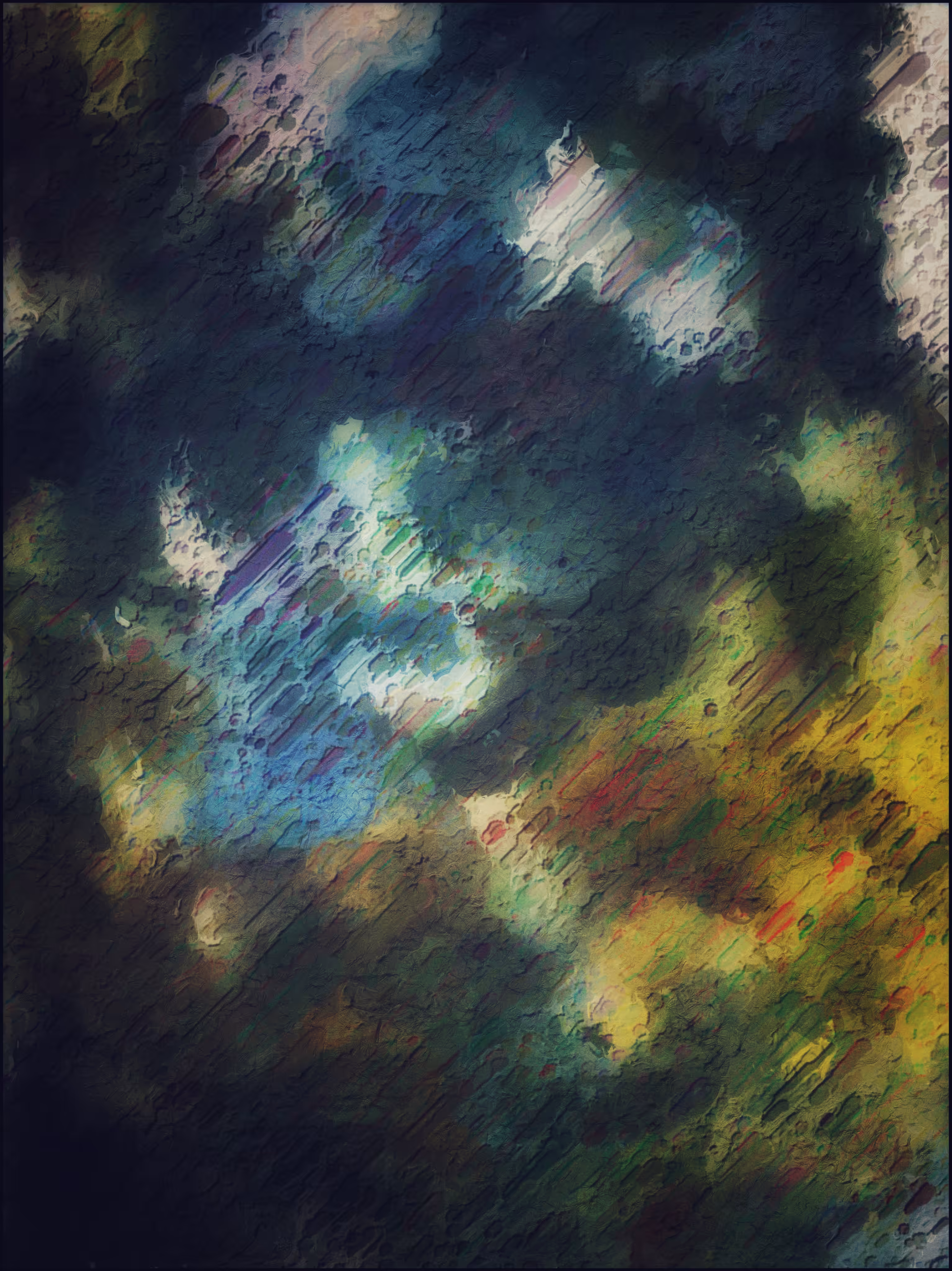 Beginnings: A Hint of Colors Dashed Upon the Floorboards