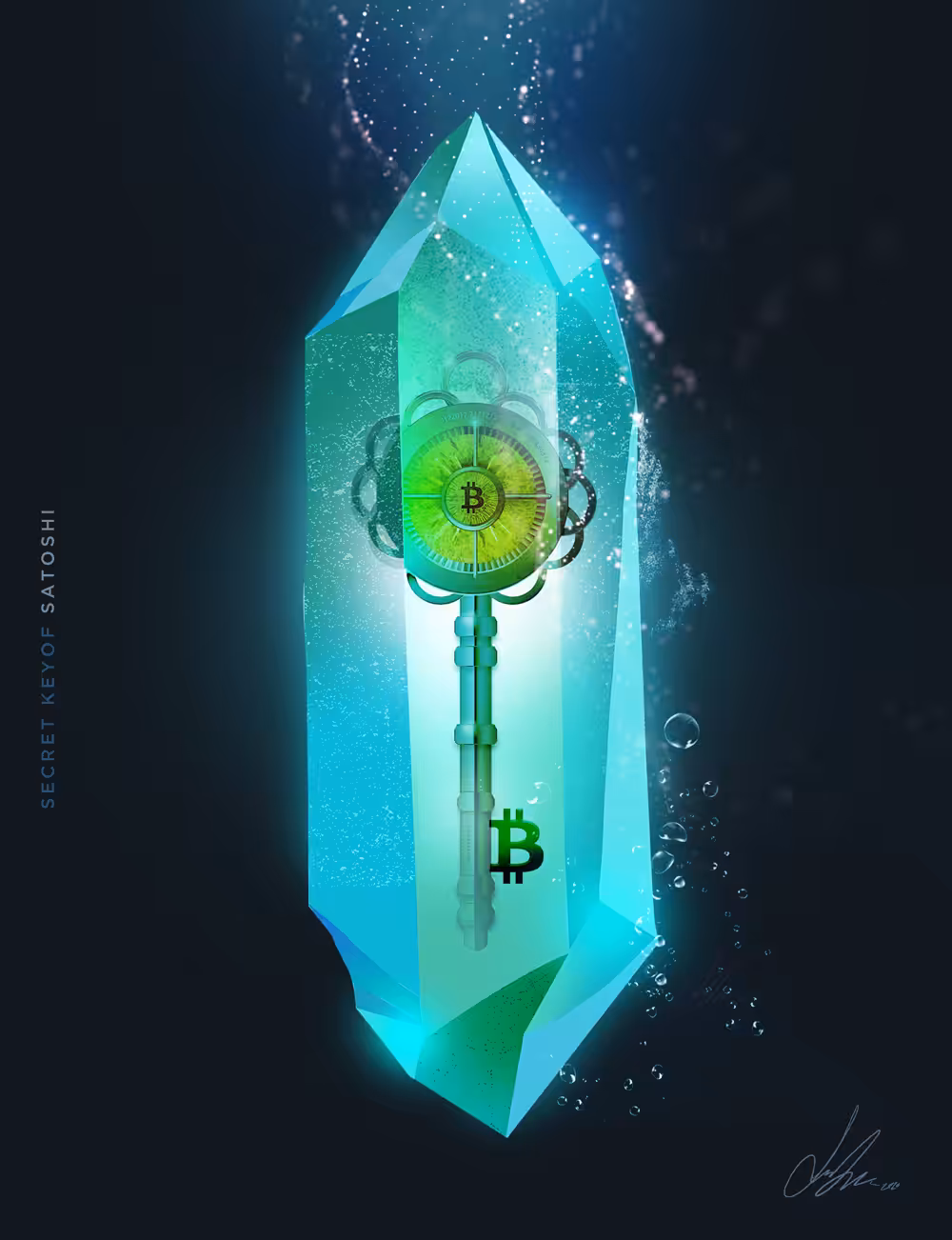 Secret Key of Satoshi