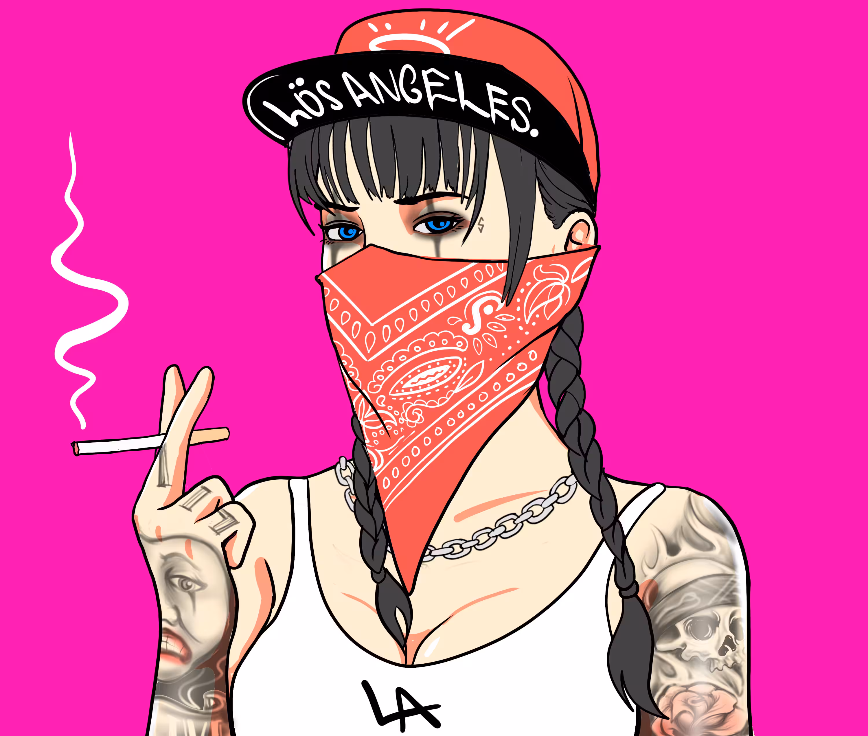 smoker girl gang #18