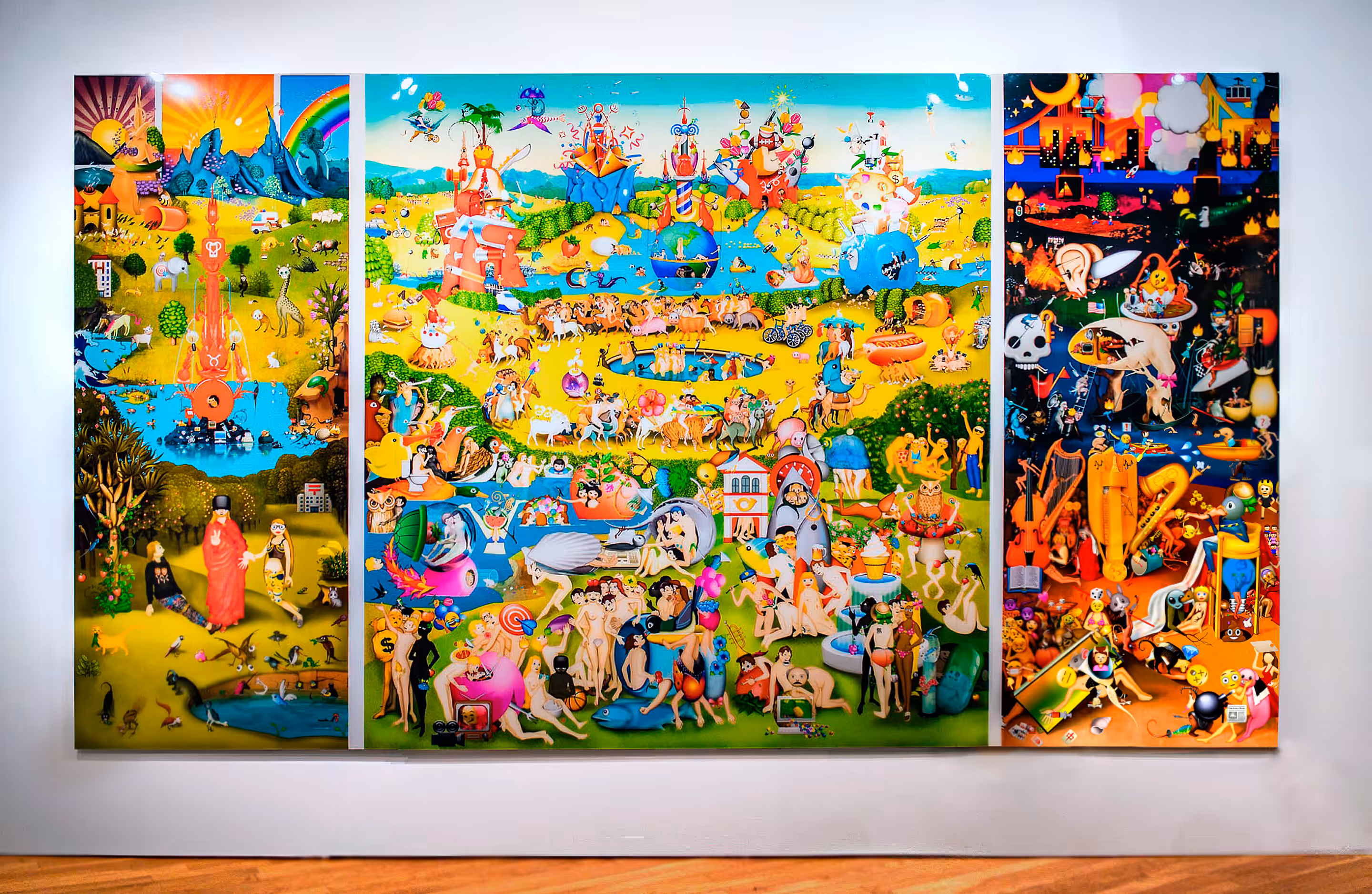 The Garden of Emoji Delights
