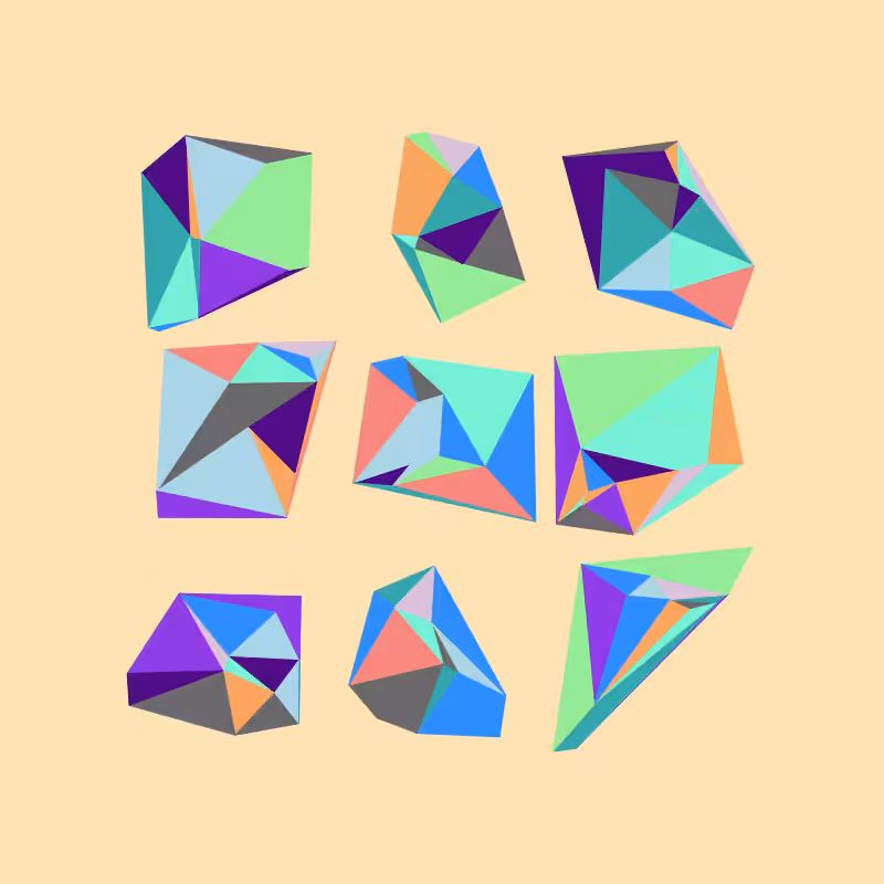 Delaunay Cripto Diamonds #7