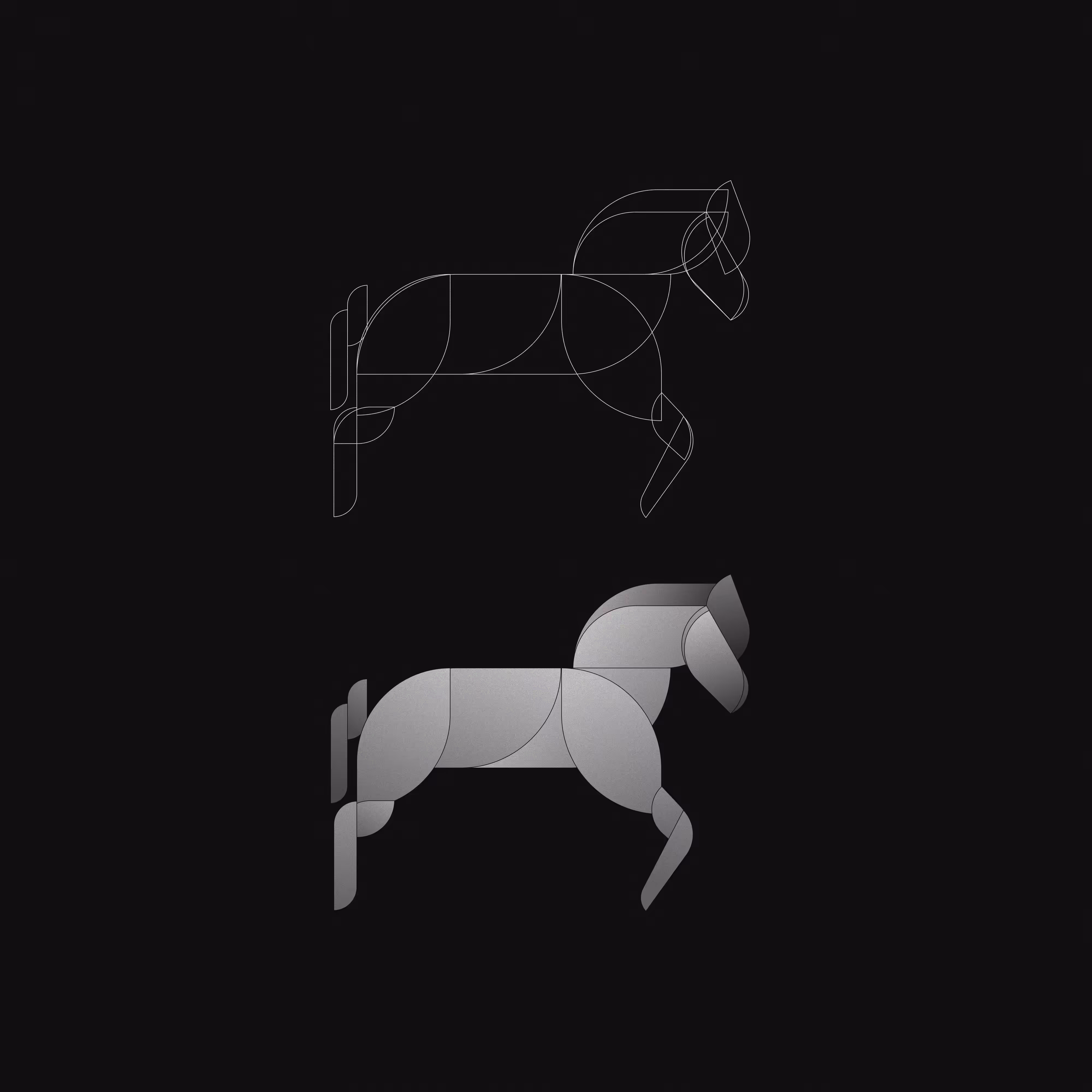 Study of a Horse
