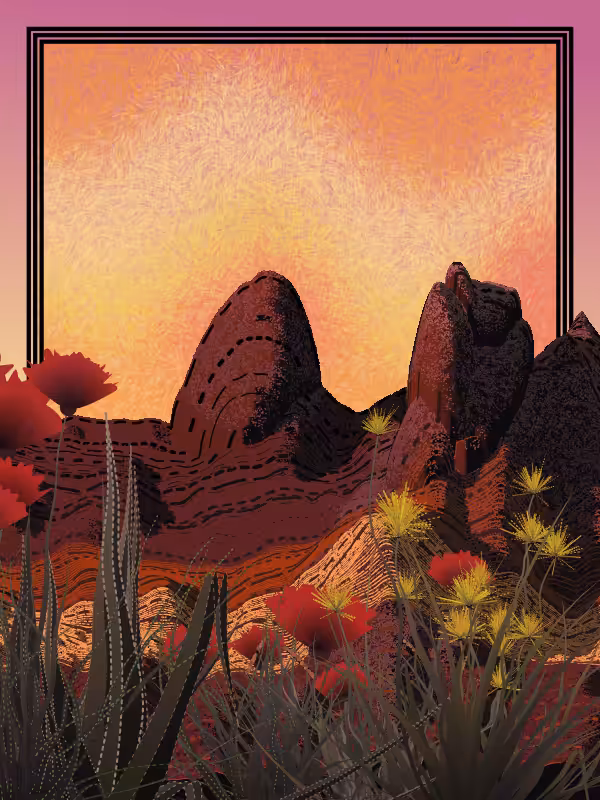 Desert Sun Rising #31