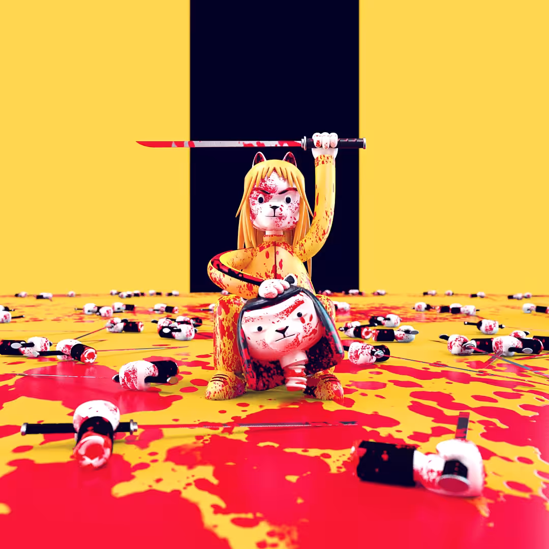 CryptoNekos 02: ManeKiddo Neko