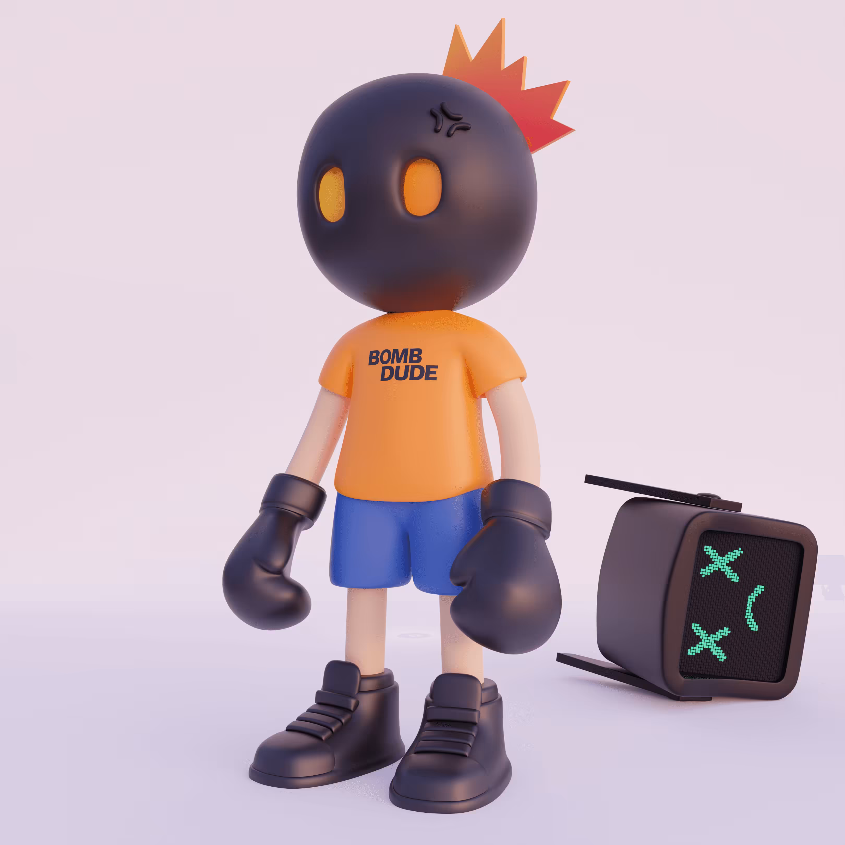 LCD BOY (BOMB DUDE) #180