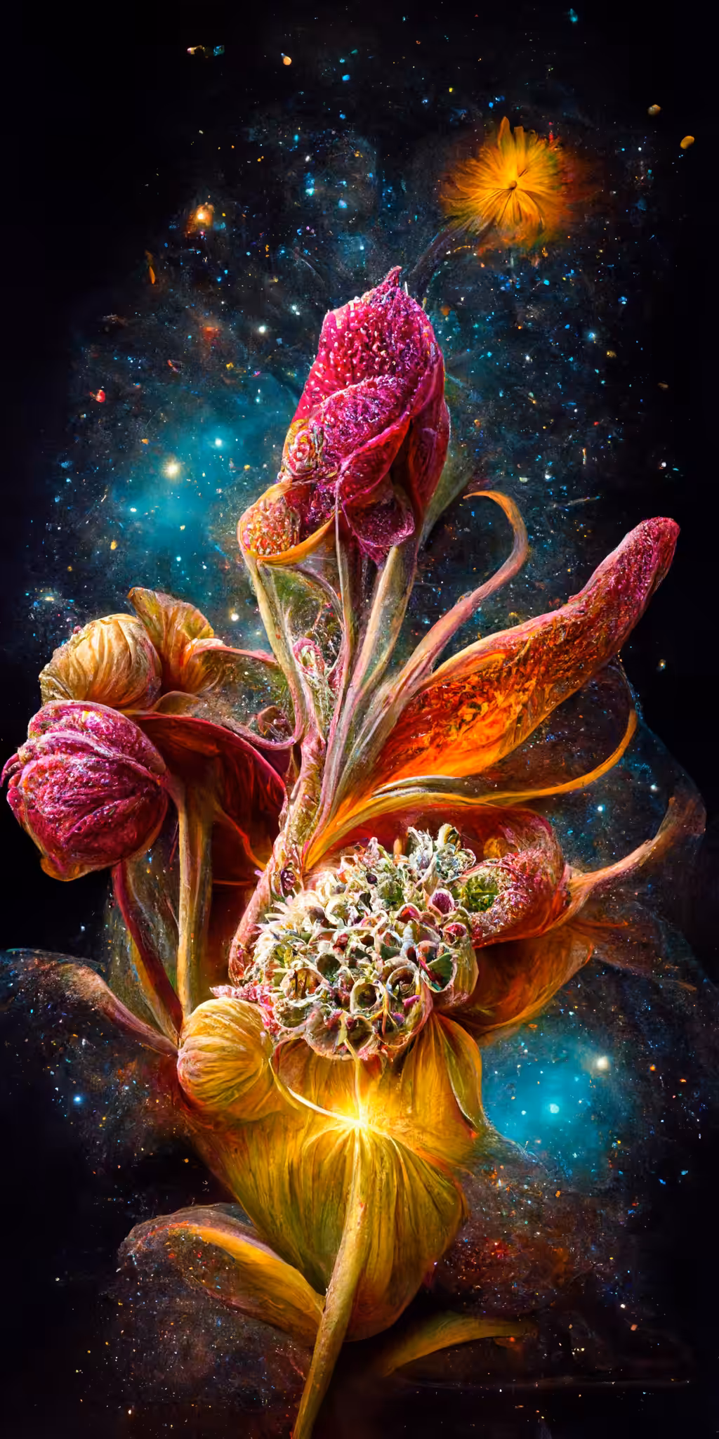 Cosmic flower VII