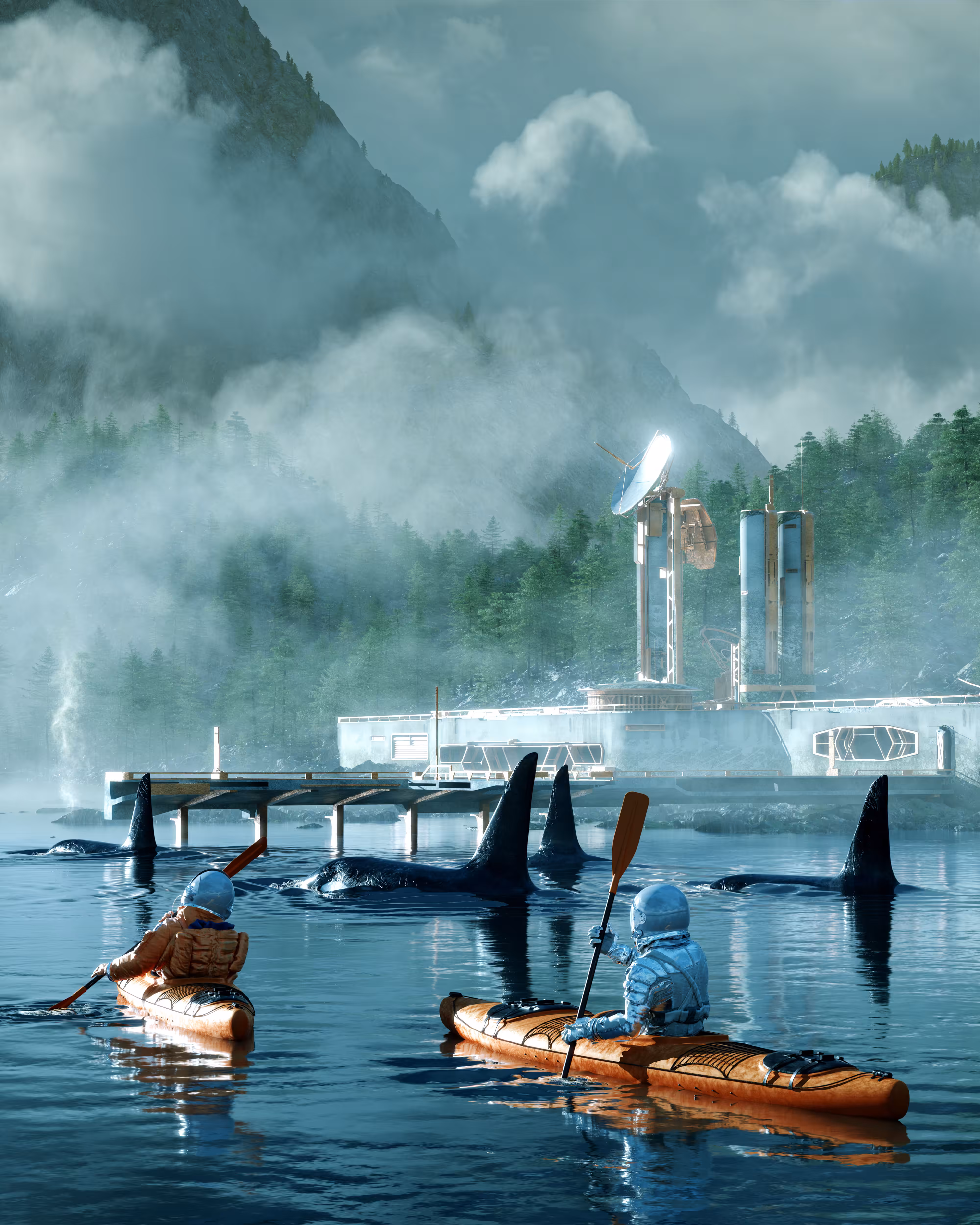 Astronauts' Day Off (Orcas Sighting)
