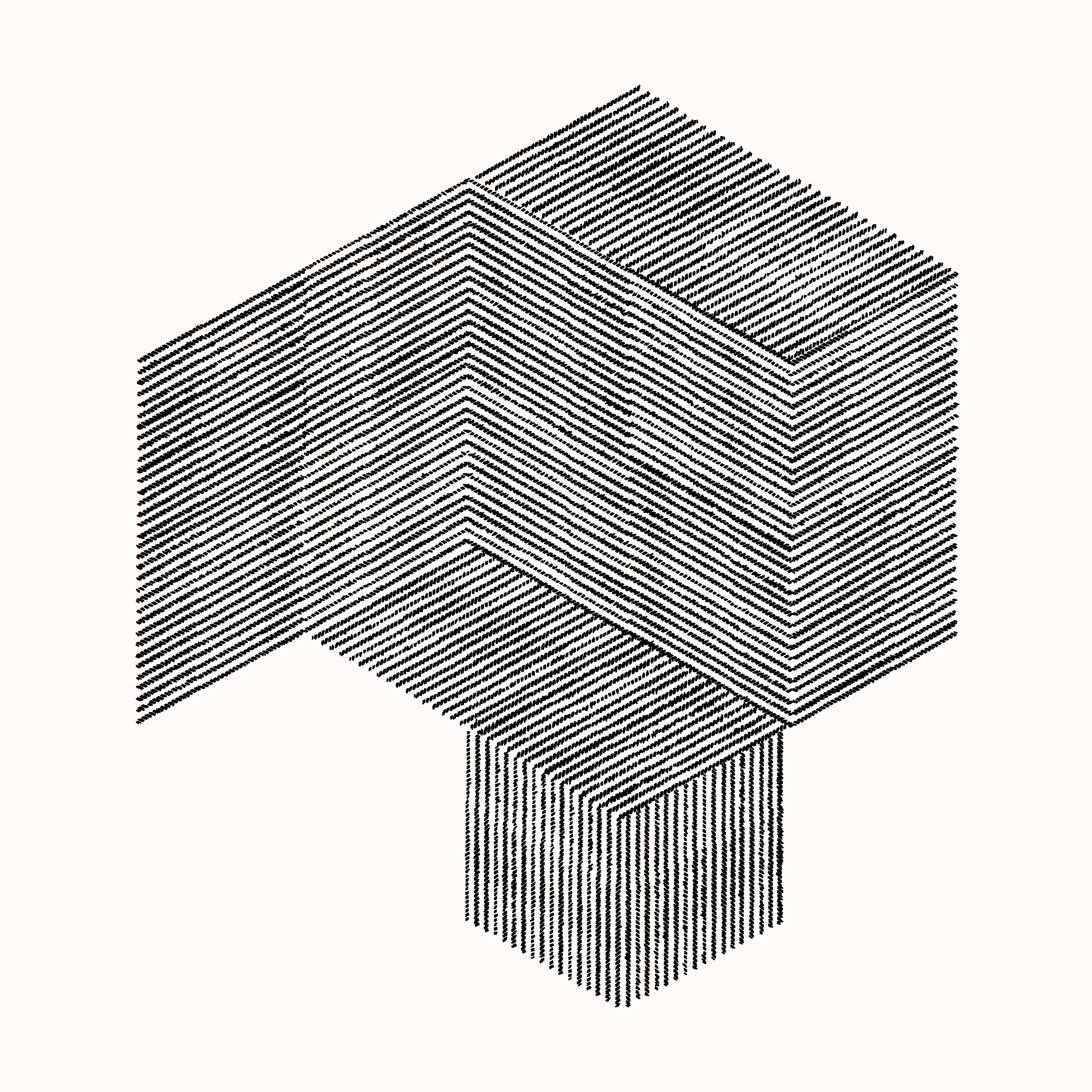 Stripes Mesh Painting 003