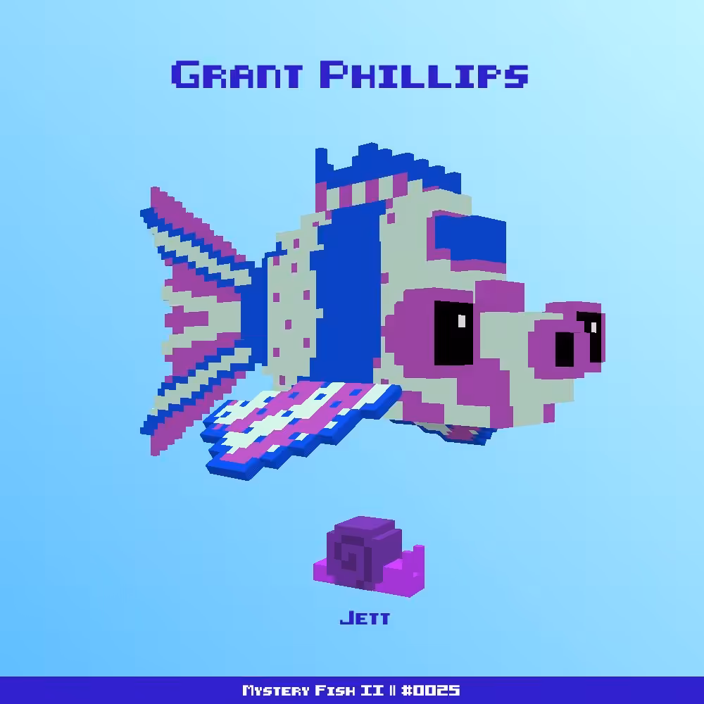 Grant Phillips :: Mystery Fish 0025/1000