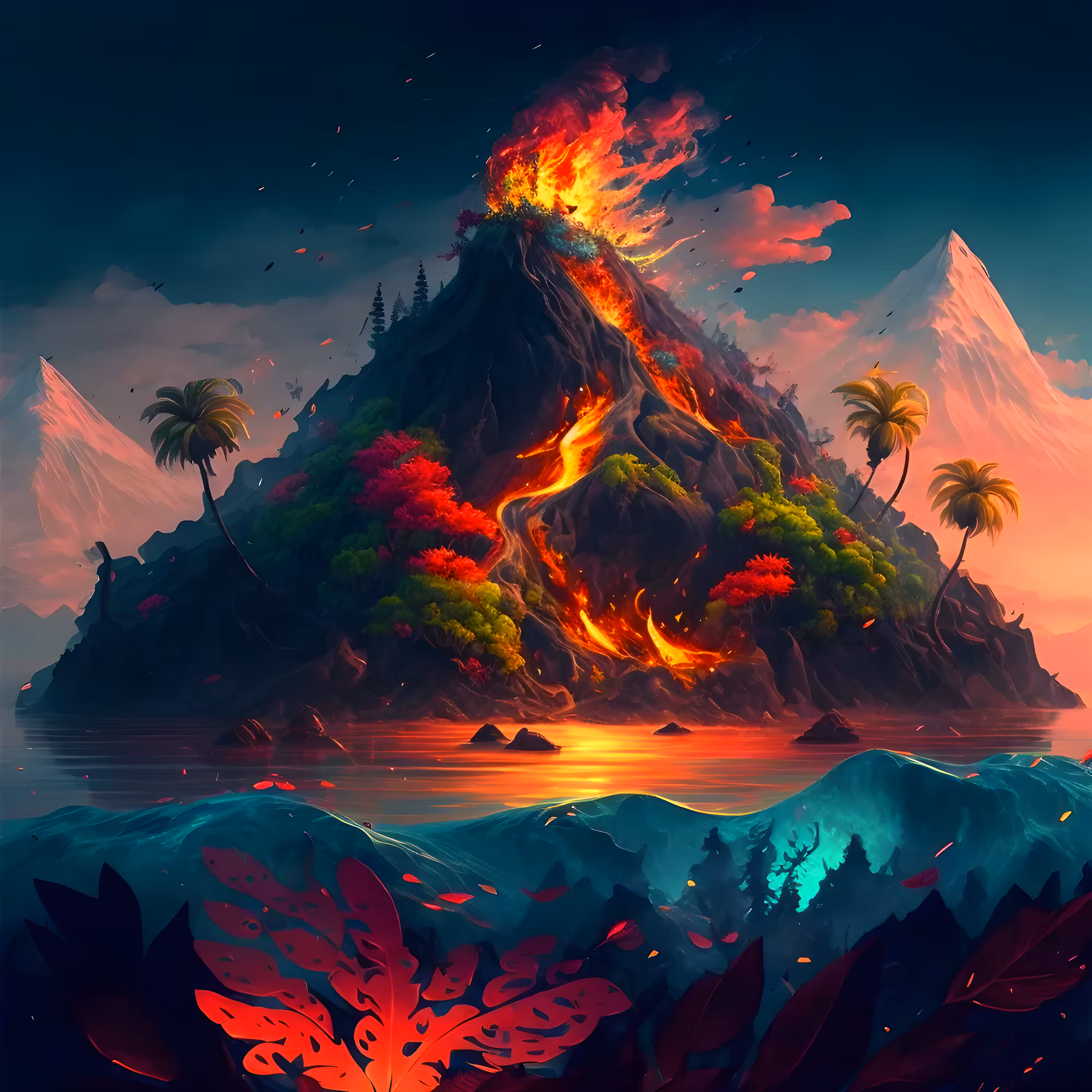 Volcanic Oceans #01