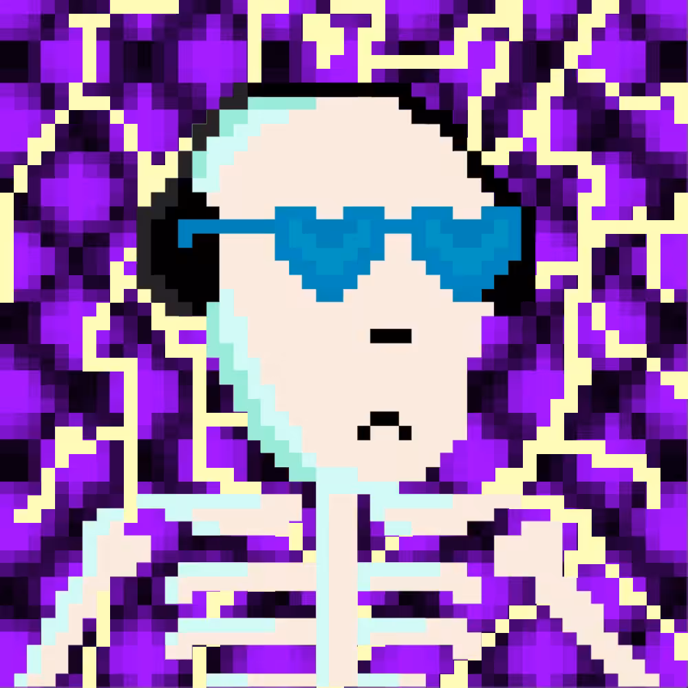 PIXEL SKULLETTI 1 #8