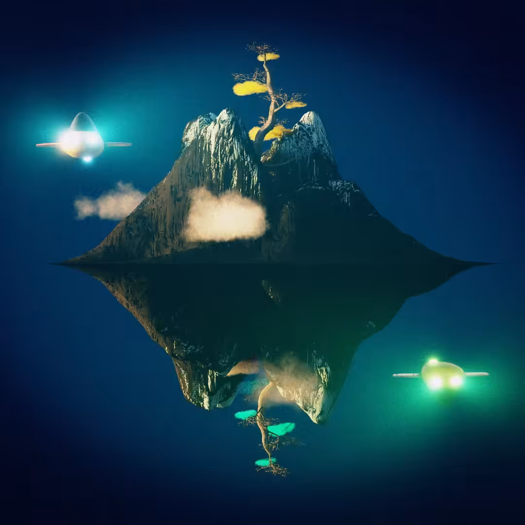 upside down