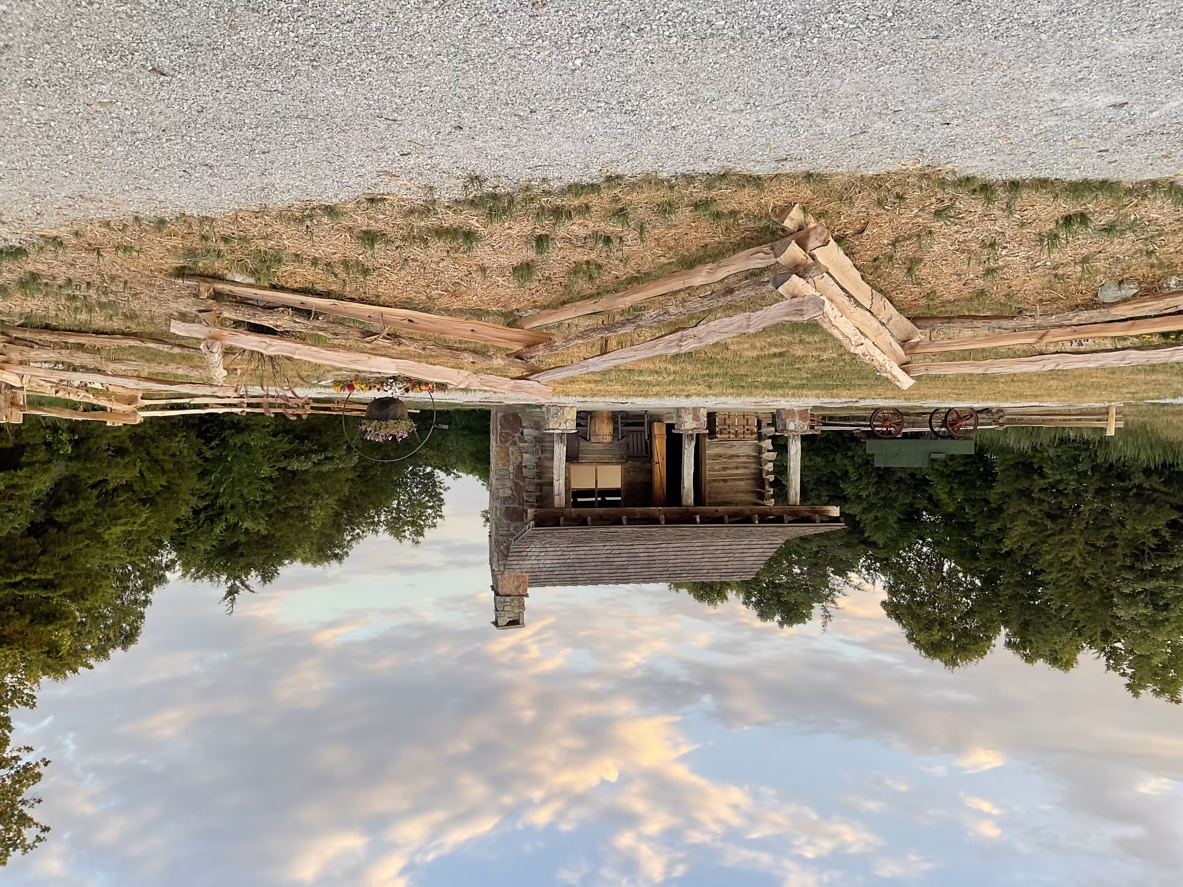Cabin on Top of Mountain