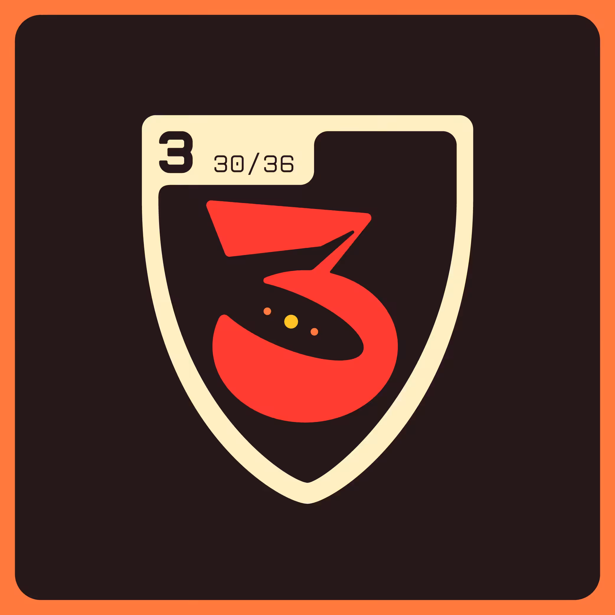 Alphabet Badge Series - 3
