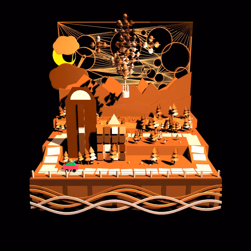 Paper Art 3D #30