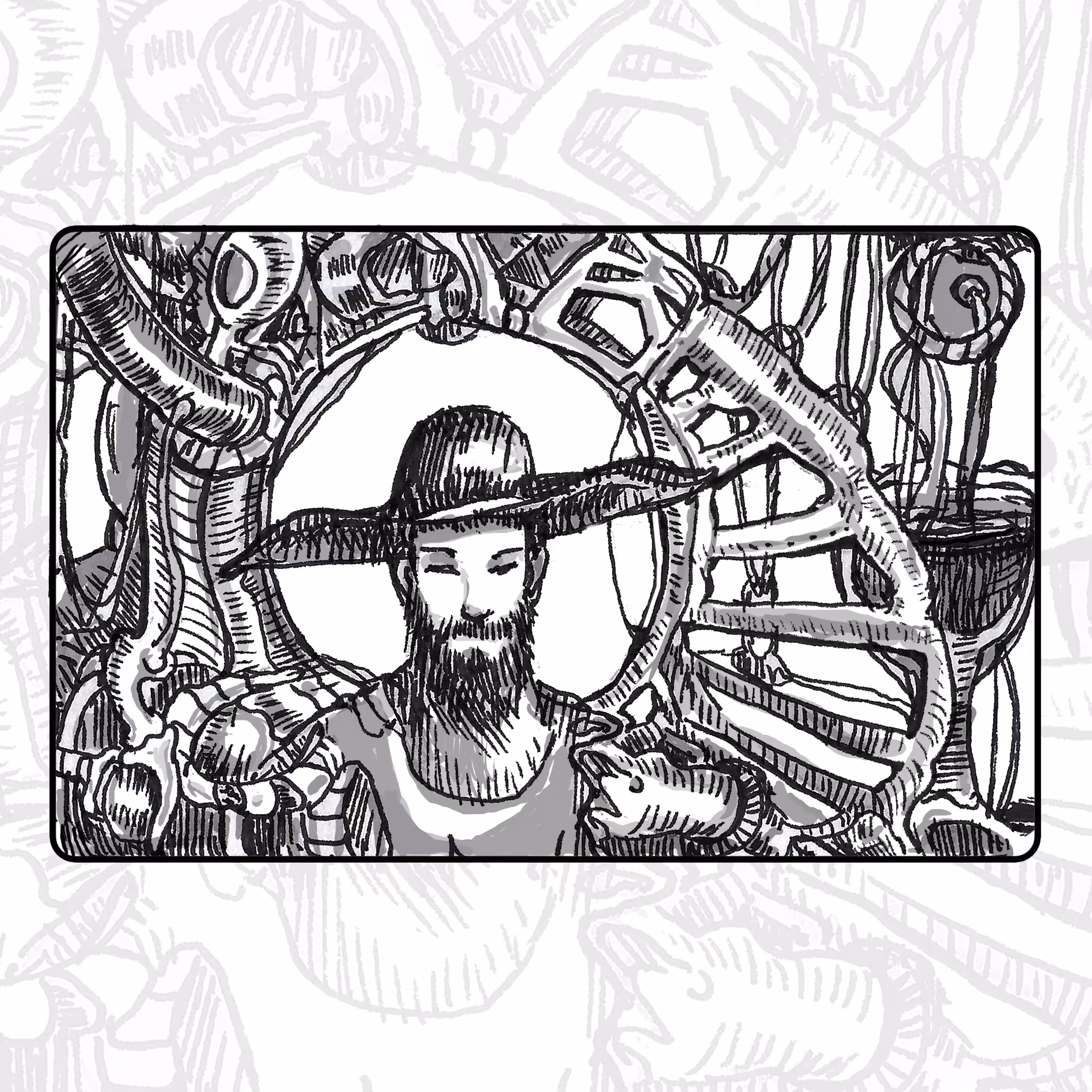 My own world Card #001