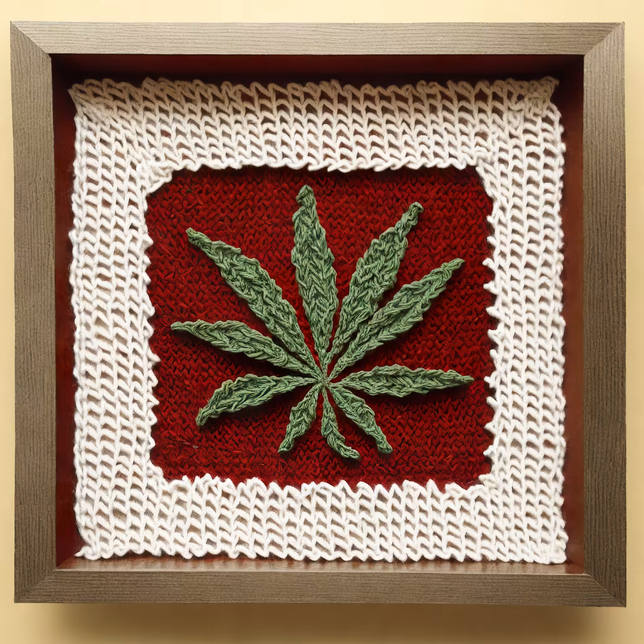 AI Knitted Gift Cannabis