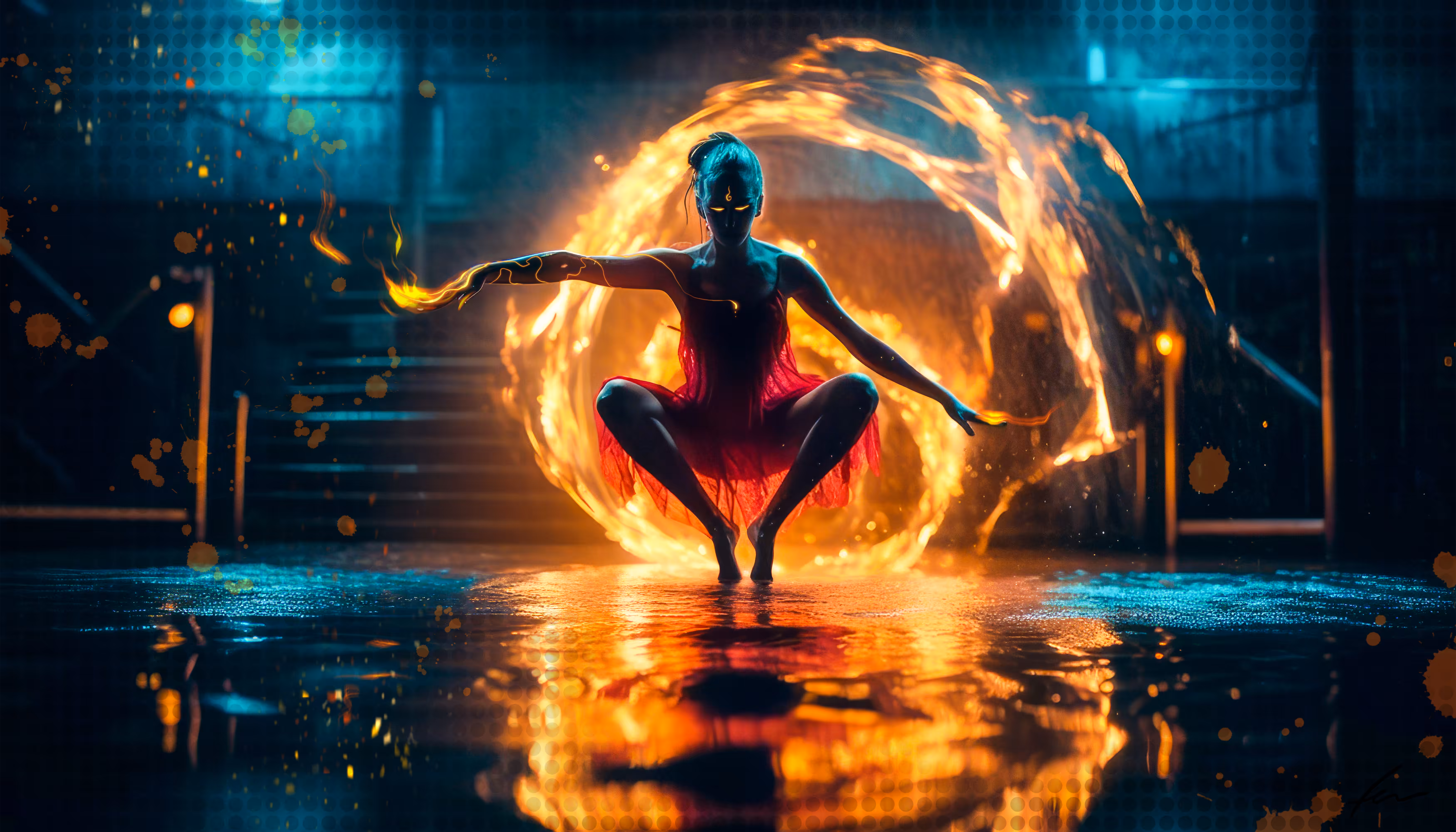 Fluid Flames #1