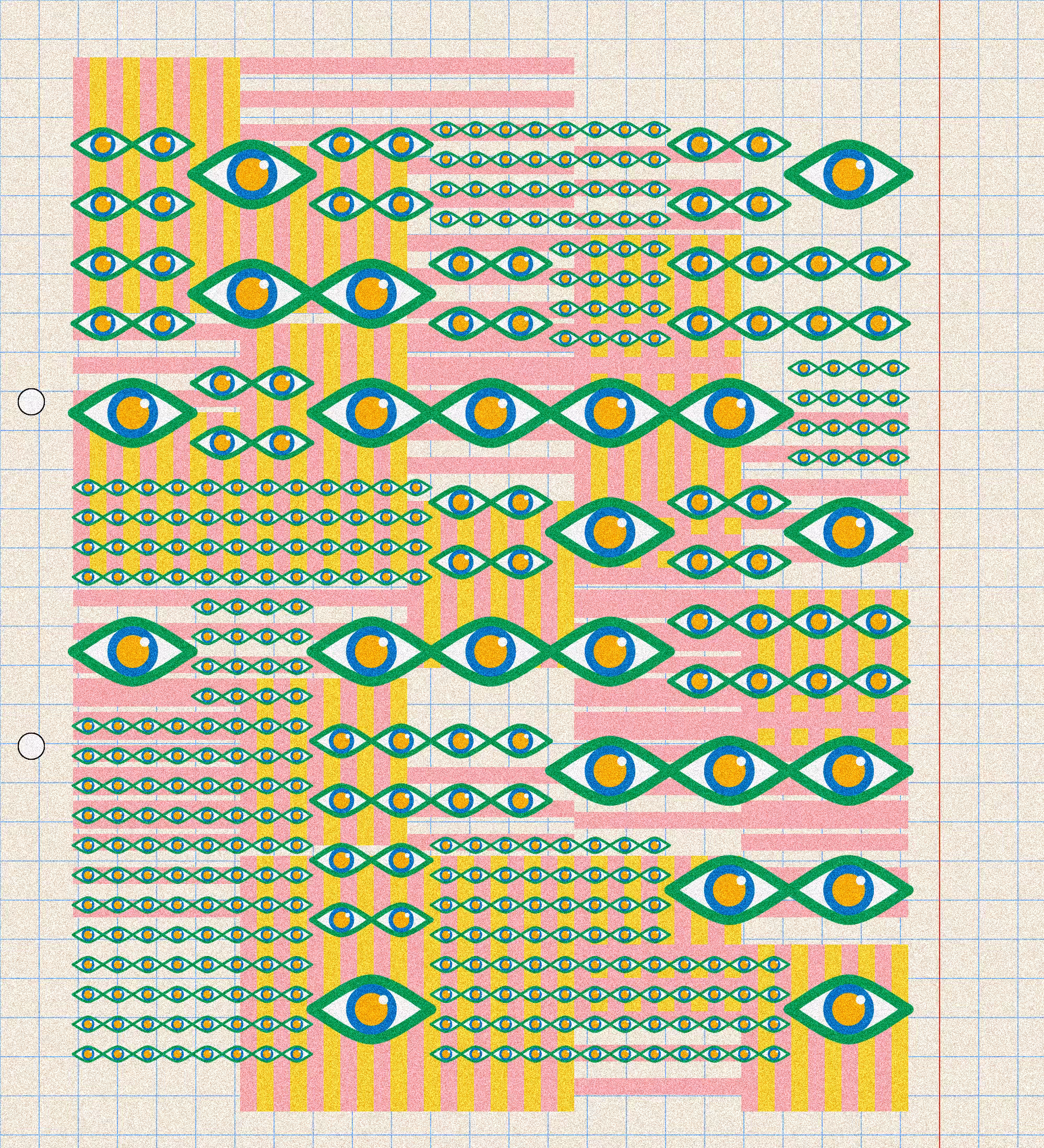 sketchbook page 10: surveillance #12