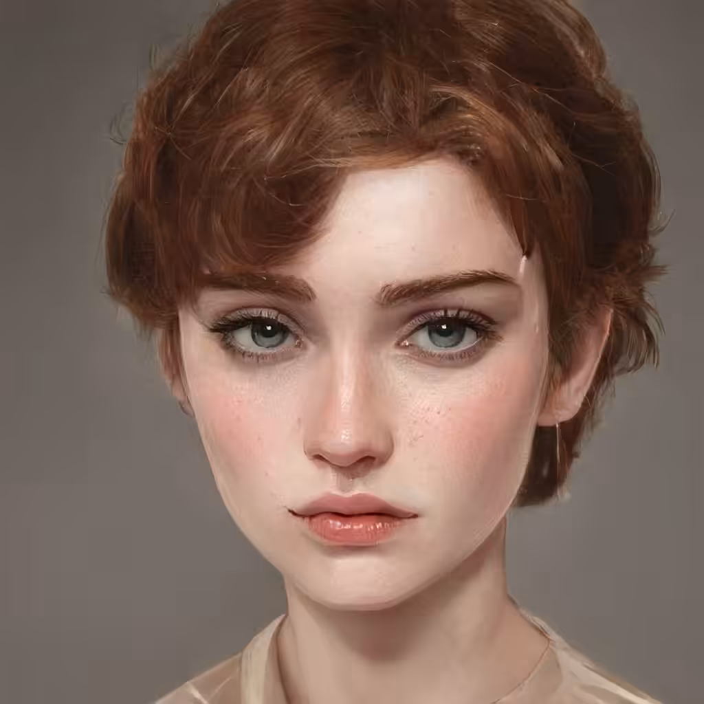 Daughters of EvE/26 Animated Faces made by AI technology