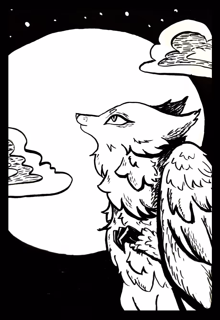 Inktober 2021 Day 26: Moonlight