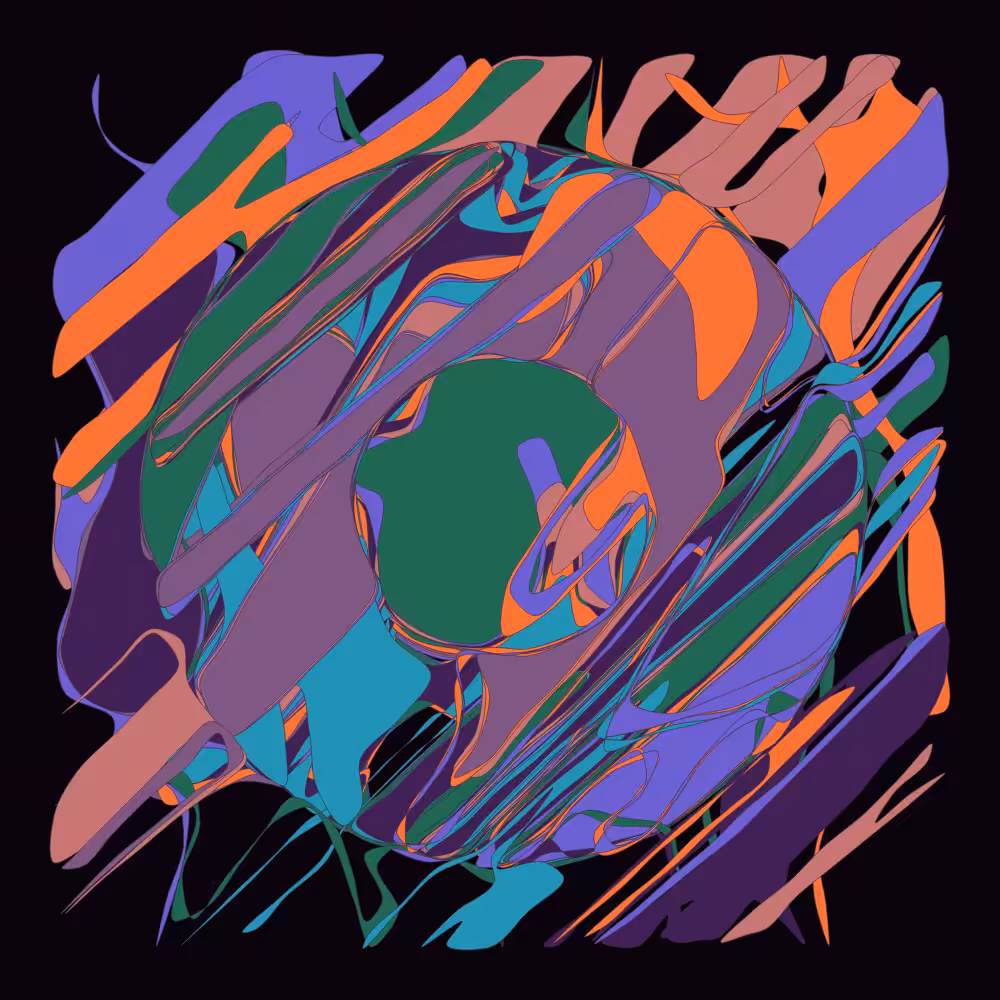 Geometric colorful shapes 3 #85