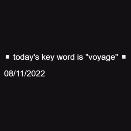 ◻️ today's key word ...