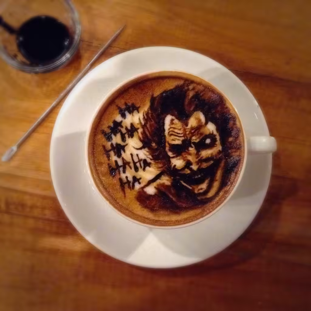 Joker_Latte Art