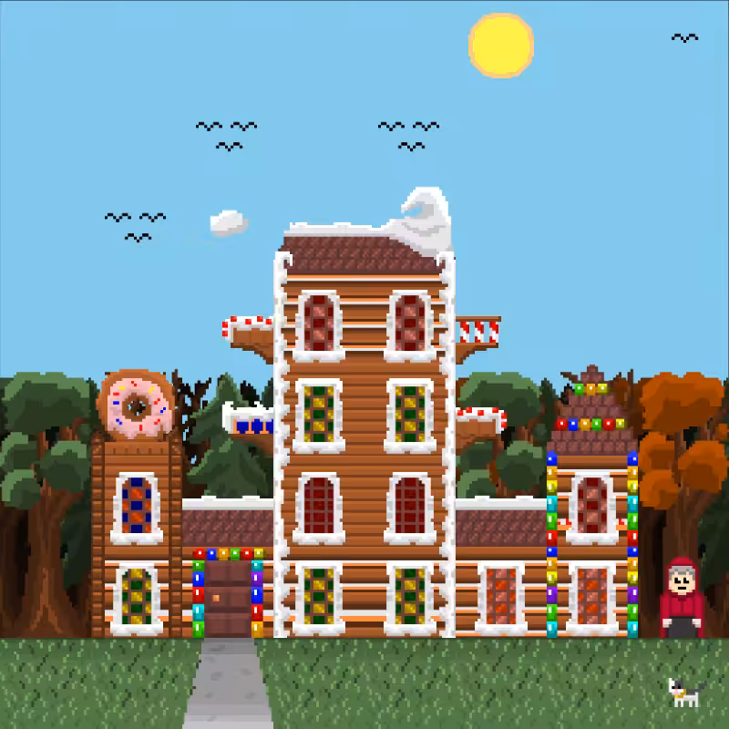 2D Mansion Candy House #70