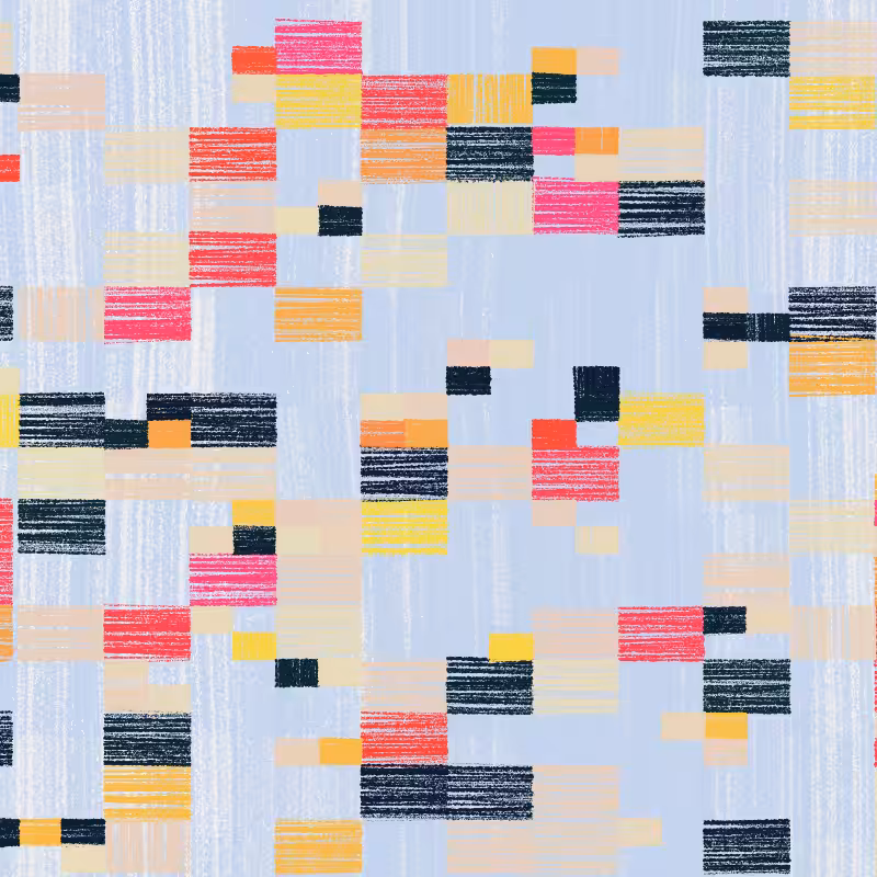 Composition #3 Patchwork Quilt #75