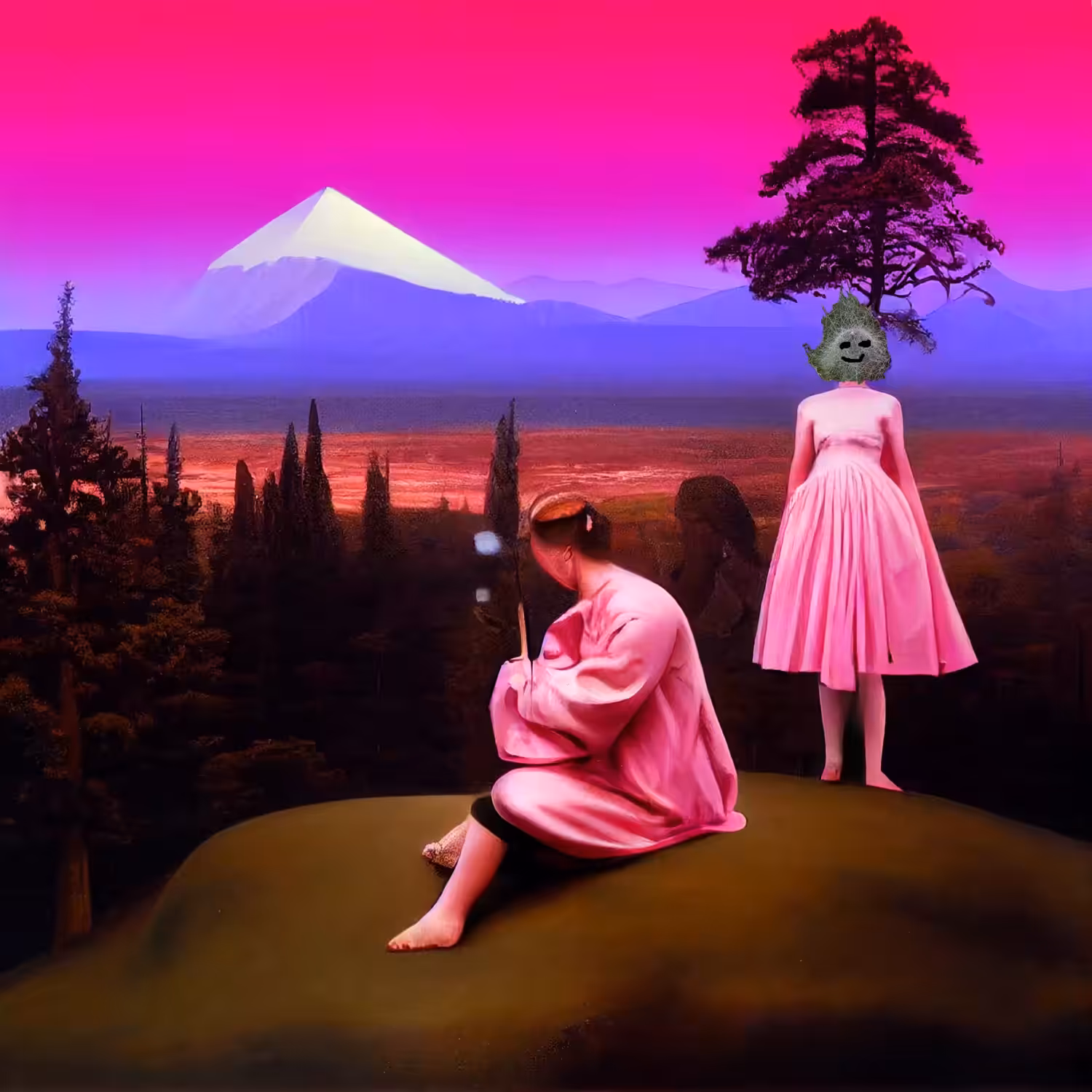 The pink bubble