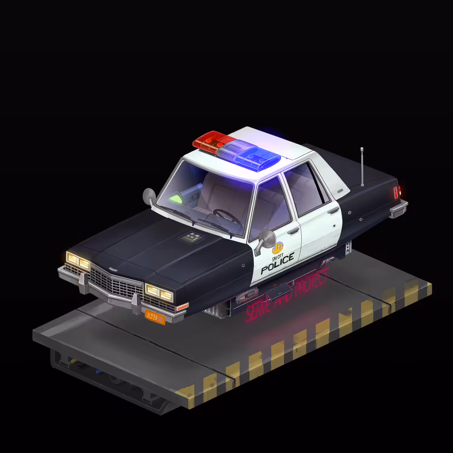 "Serve and Protect" || TOYcars 1986 Series 1/9
