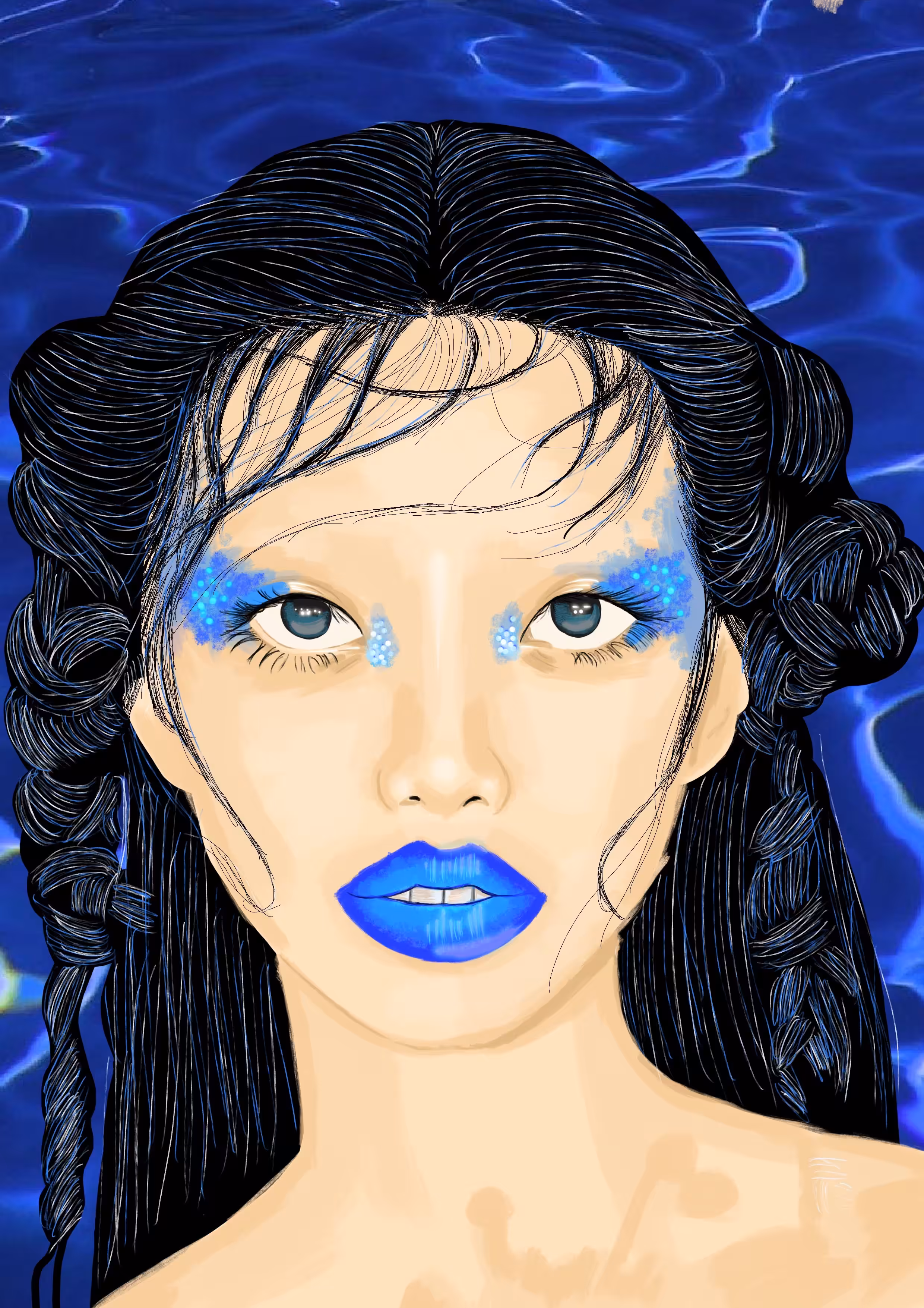 element: WATER / @artistNAJU