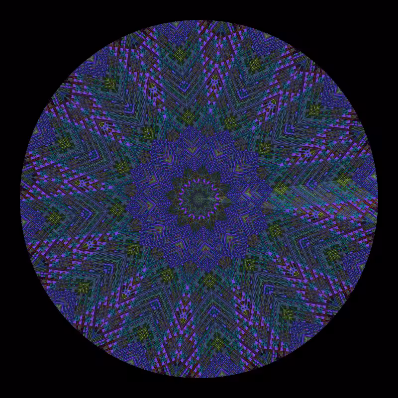 Binary kaleidoscope #104