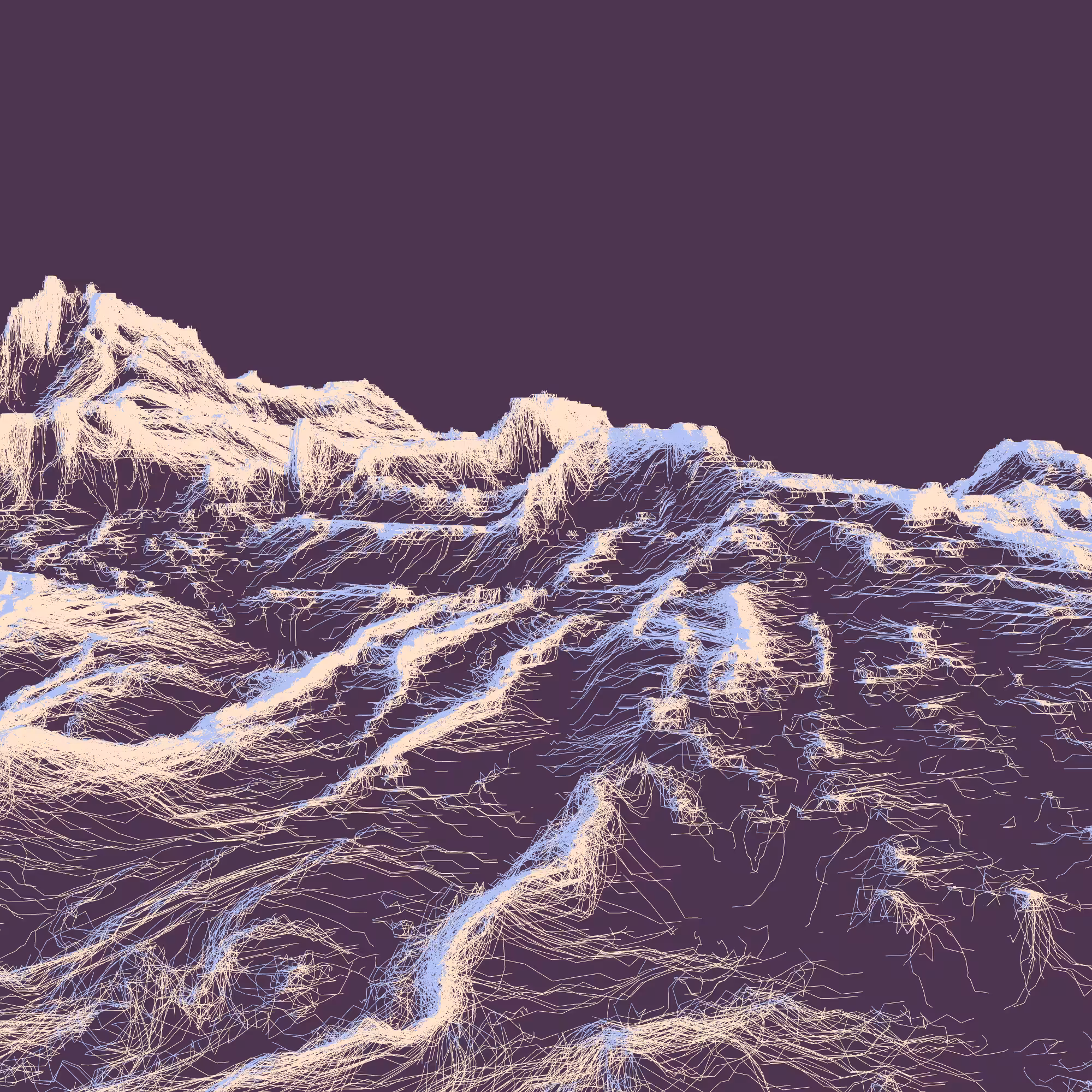 Ridge Scribbles #169