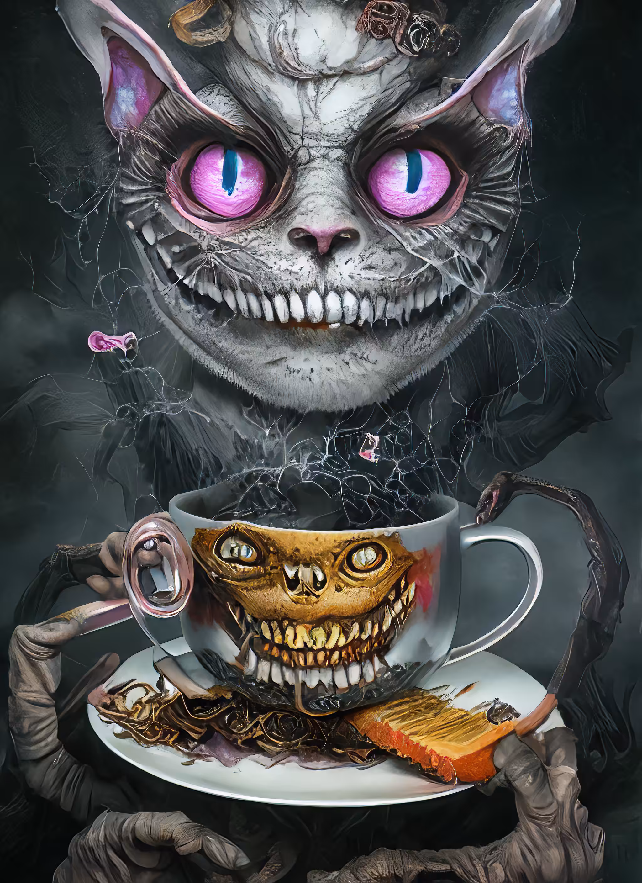 Cheshire Cat - Tea, Tea, Tea