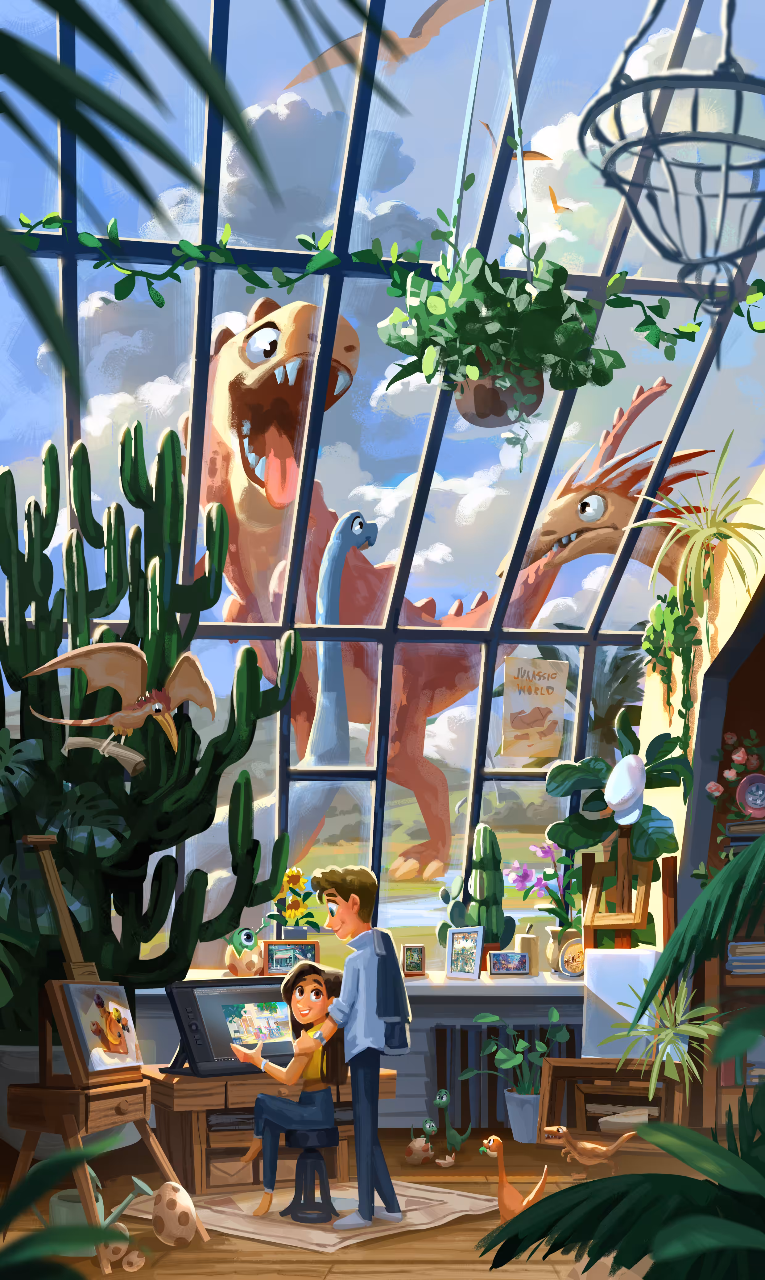 Digital Artist life in Jurassic World