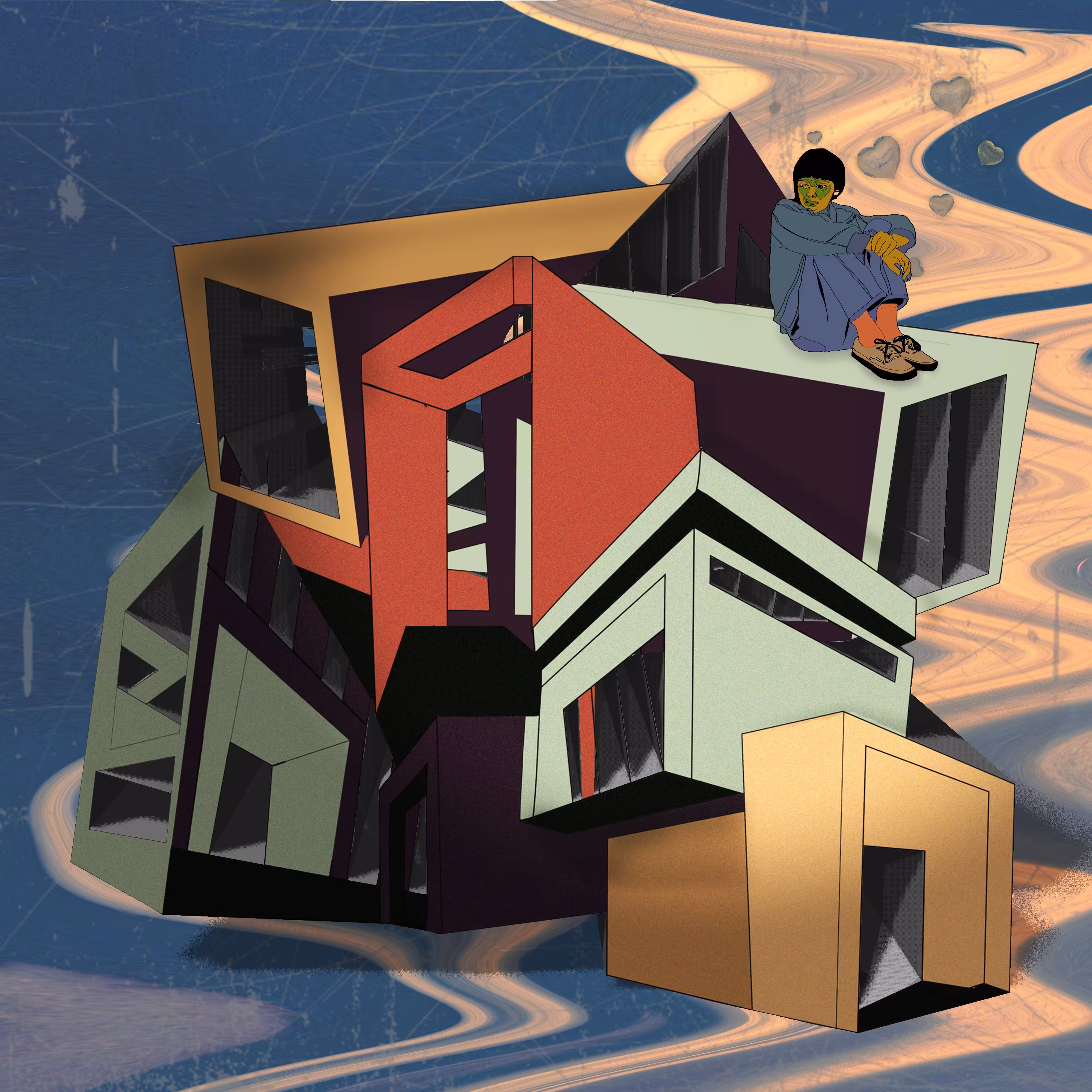 a false facade