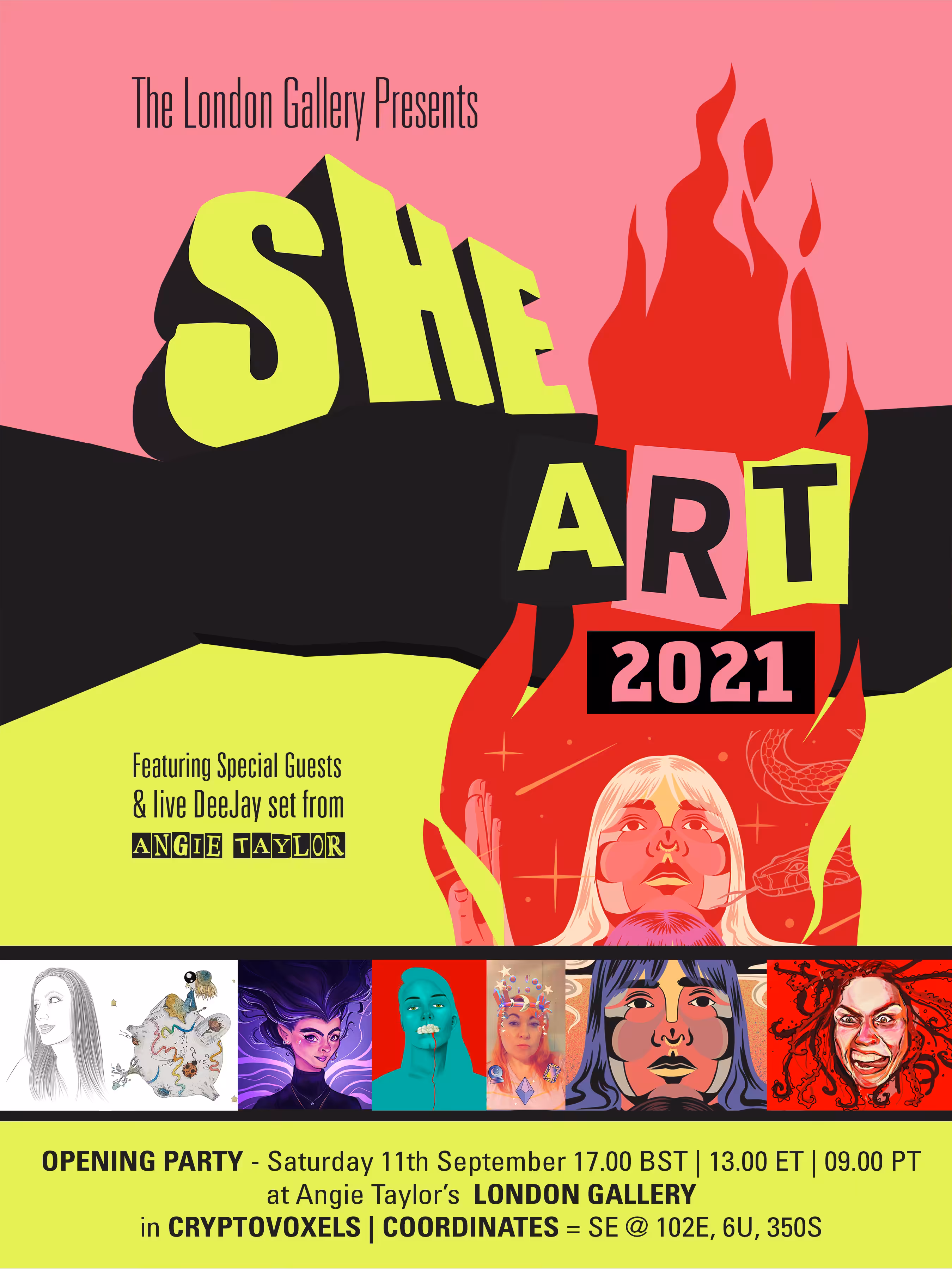 She Art 2021 ~ Small Poster