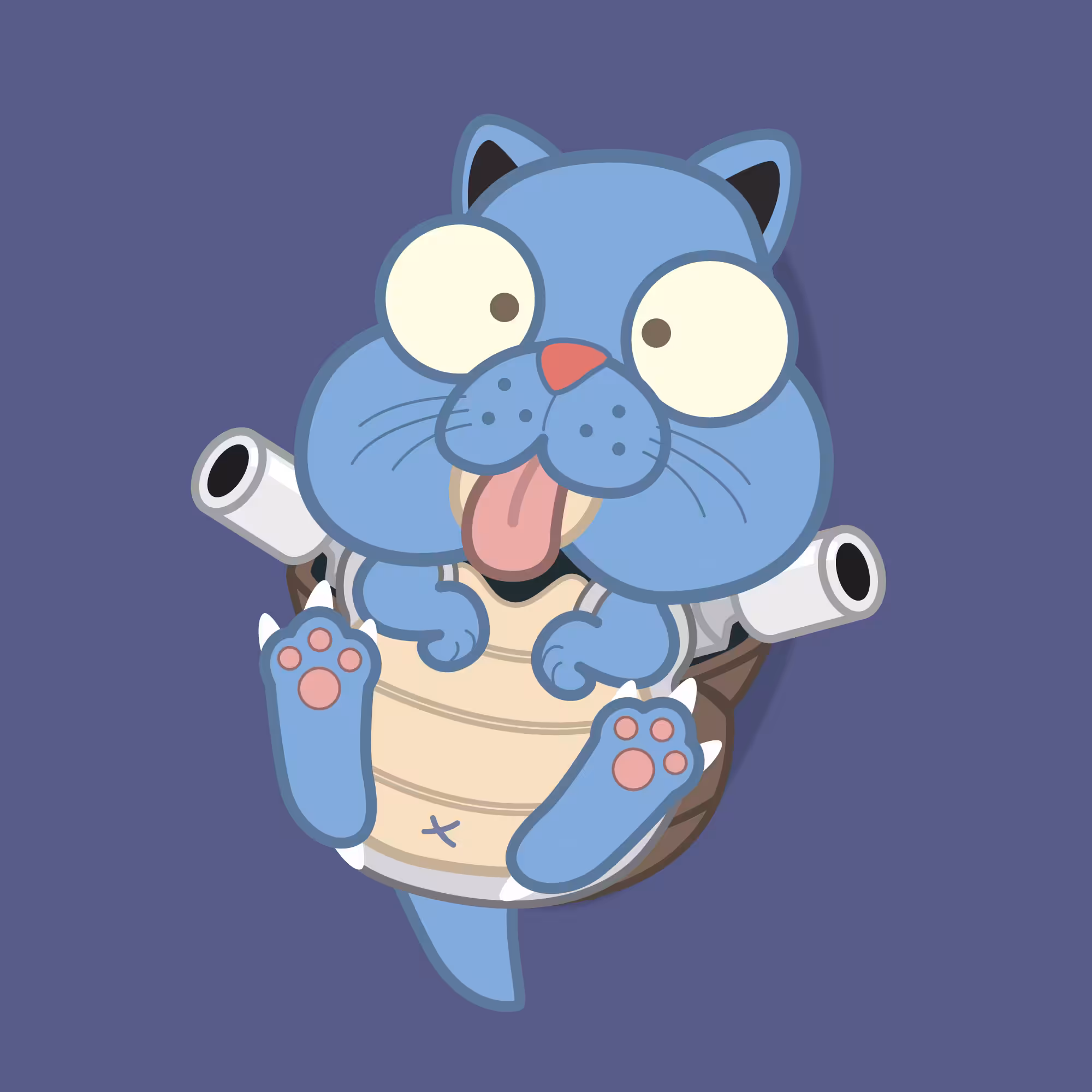 P009 --- Laying Derp Cattoise ---