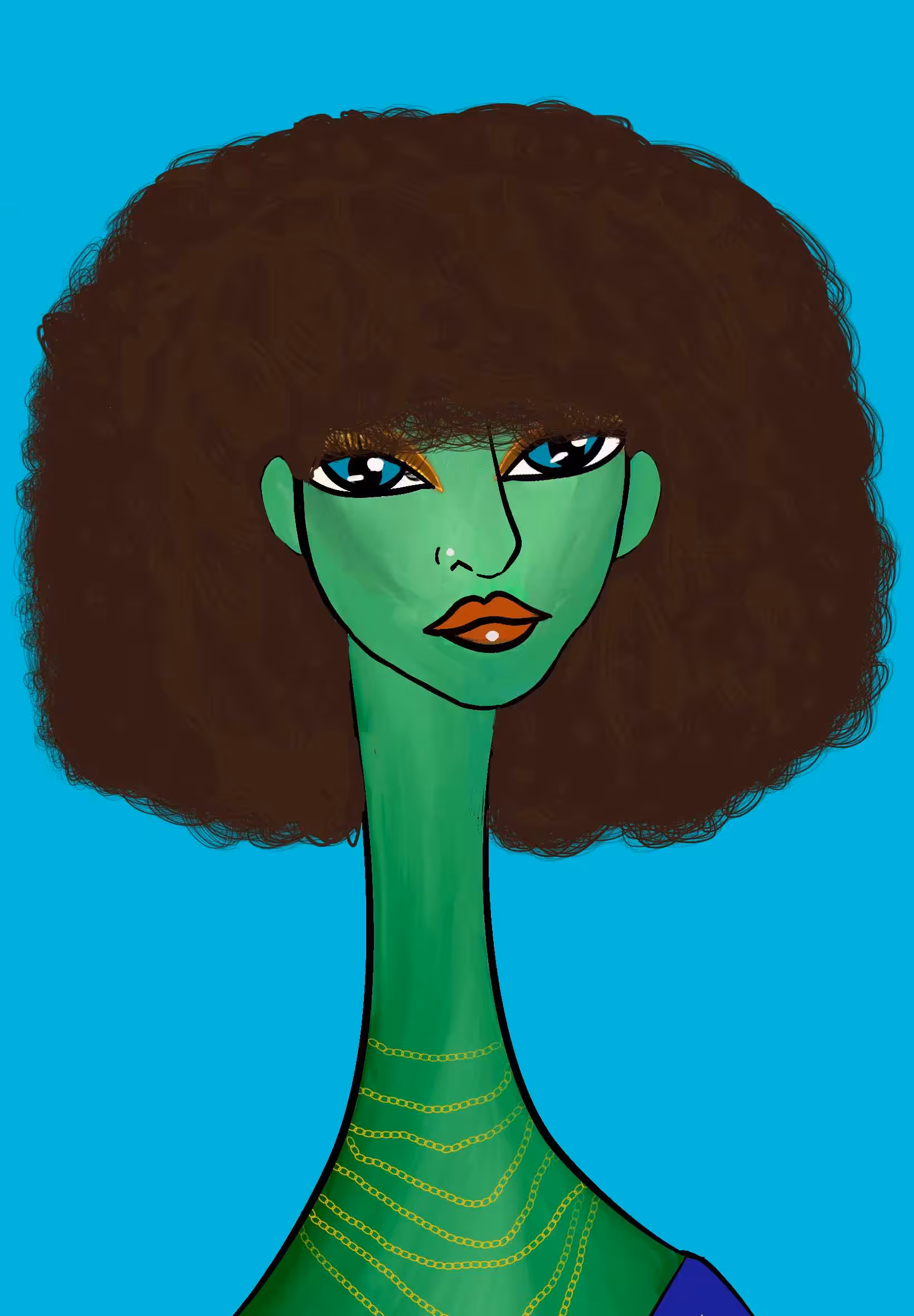 Long Neckie Ladies: Long Neckie Lady #1361