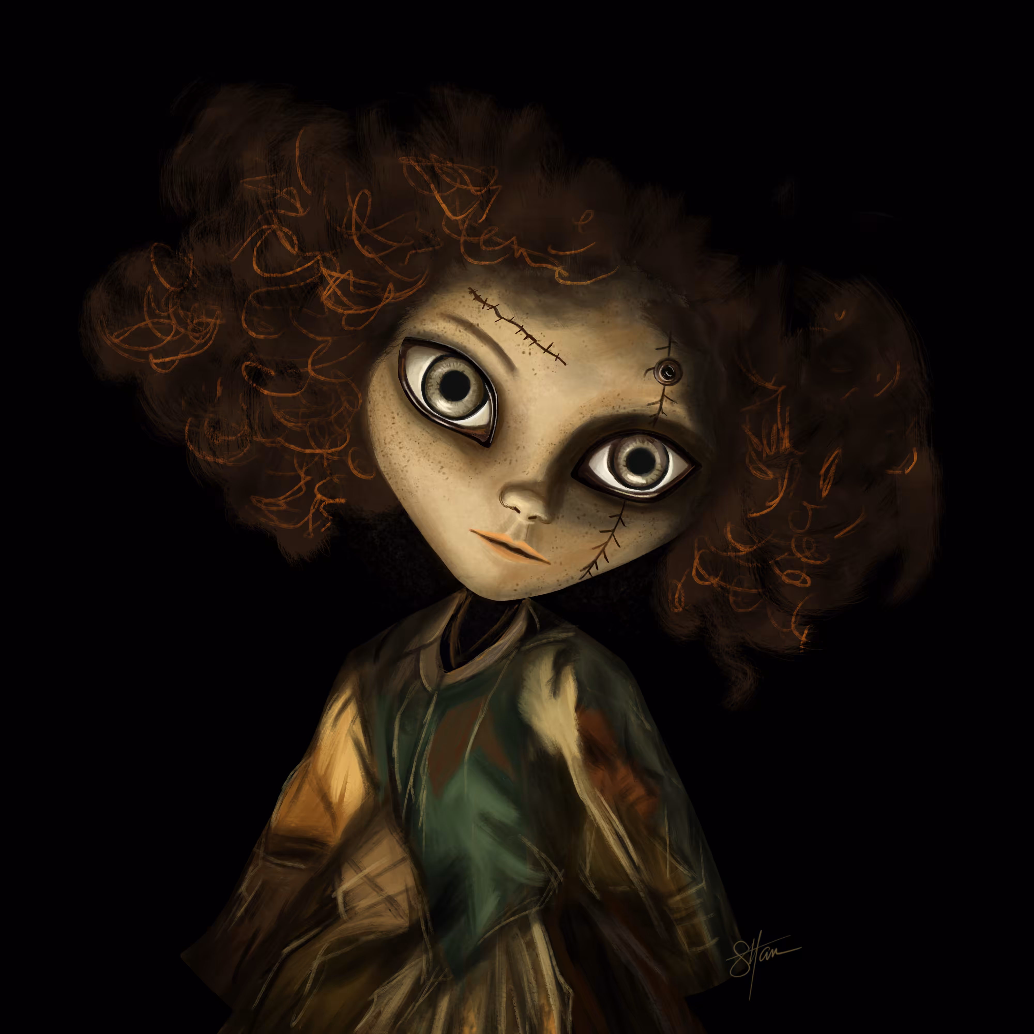 She Who Blinks in Silence