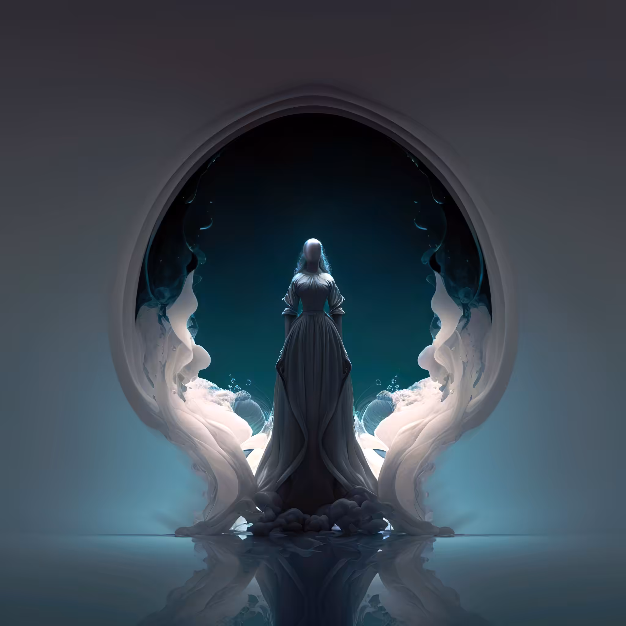 Ethereal Elements: Turquoise Portal