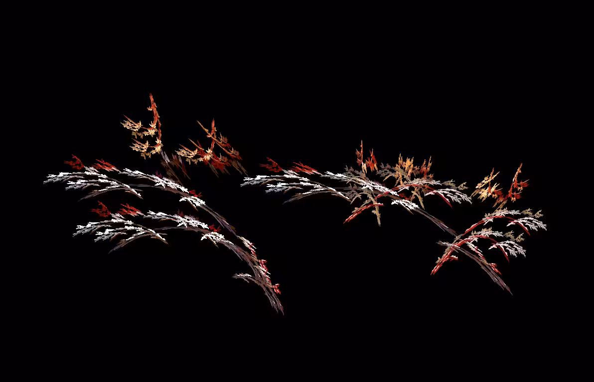 Raw Fractal Series - #035 - Wildflowers